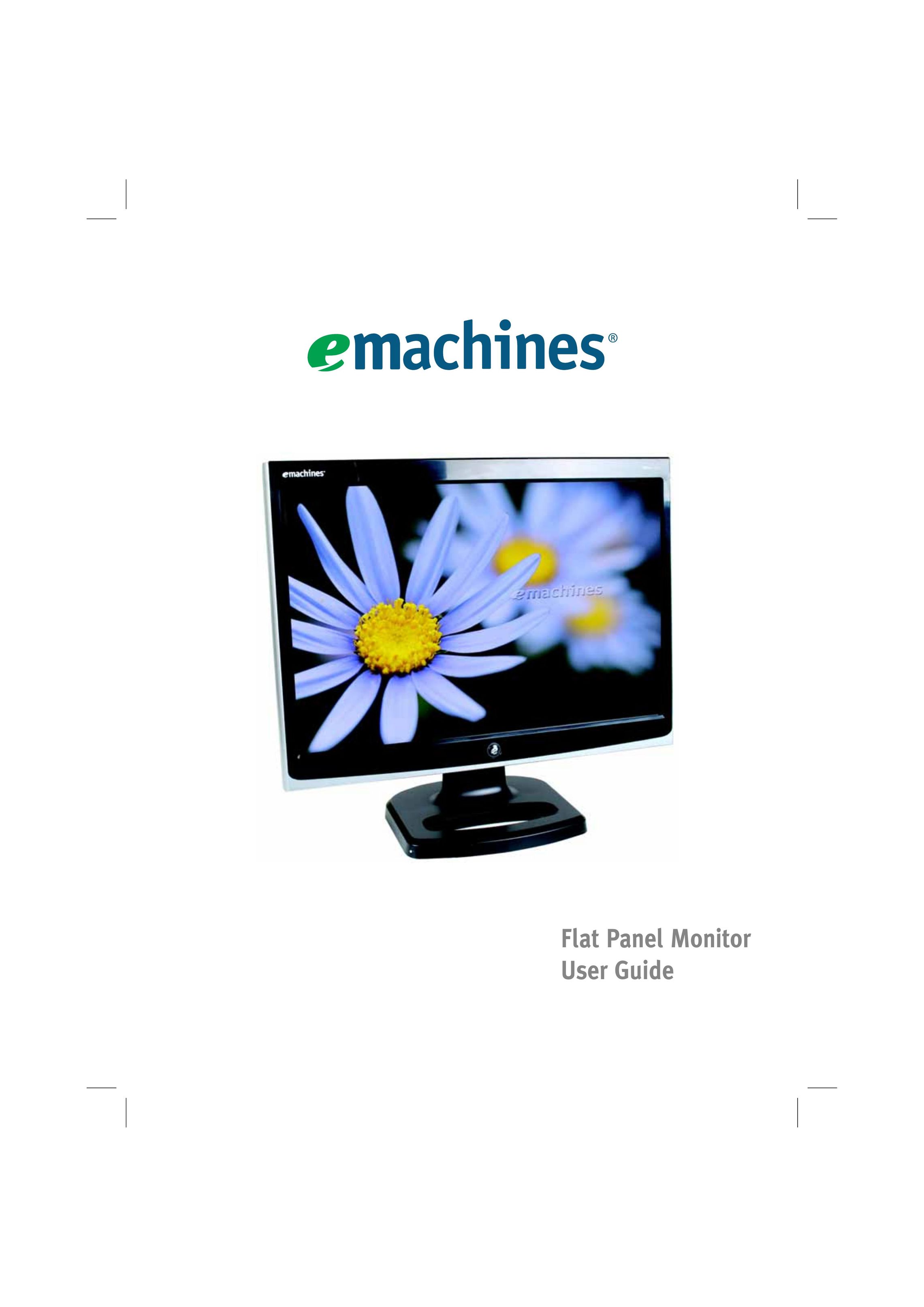 eMachines Flat Panel Monitor Computer Monitor User Manual