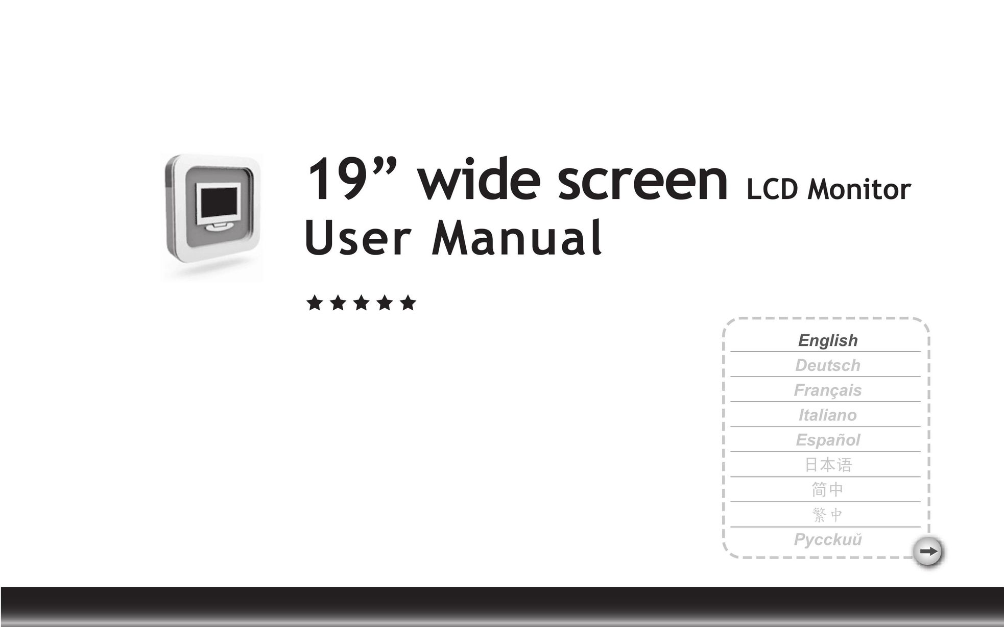 Emprex LM-1905 Computer Monitor User Manual