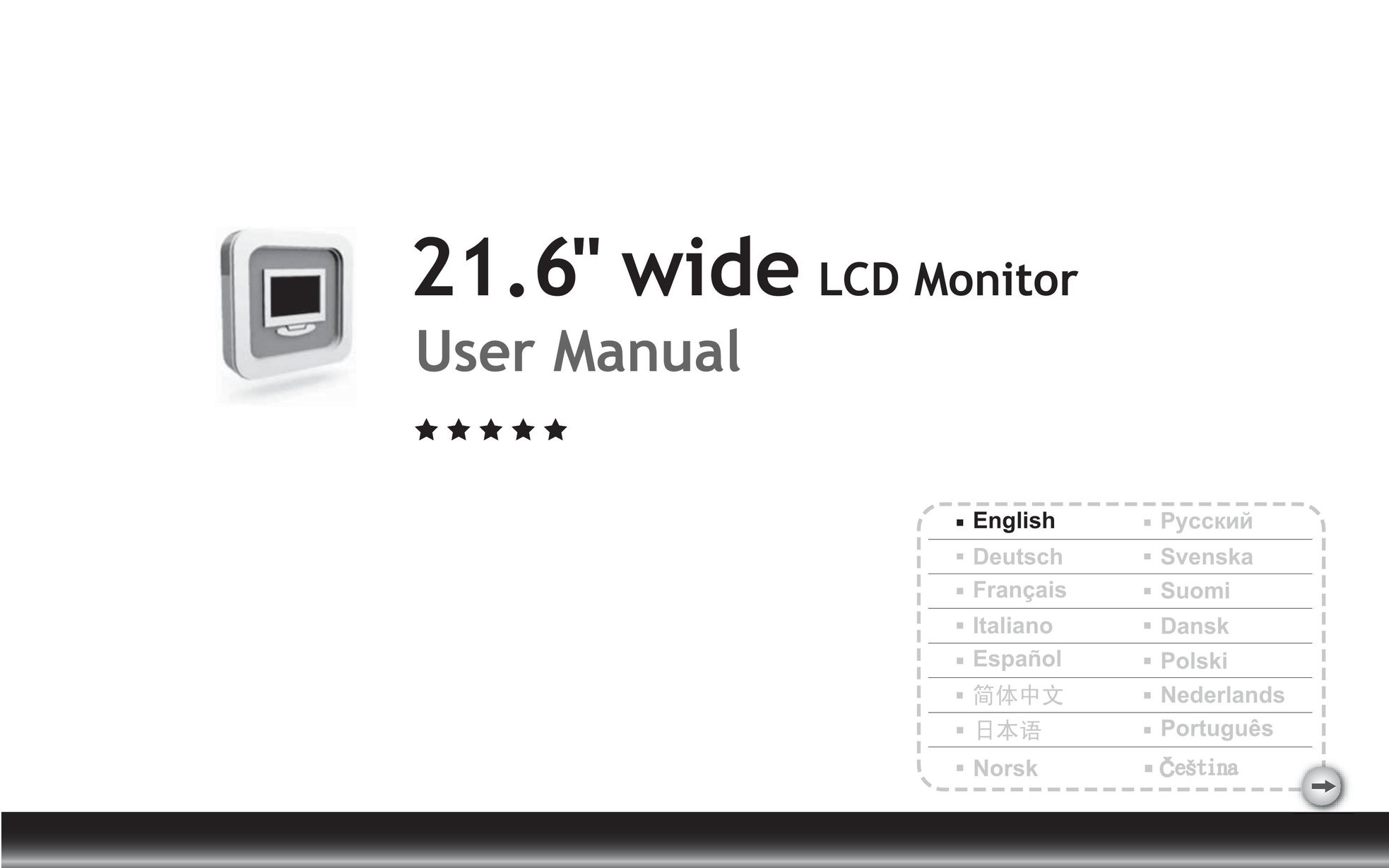 Emprex LM2203 Computer Monitor User Manual