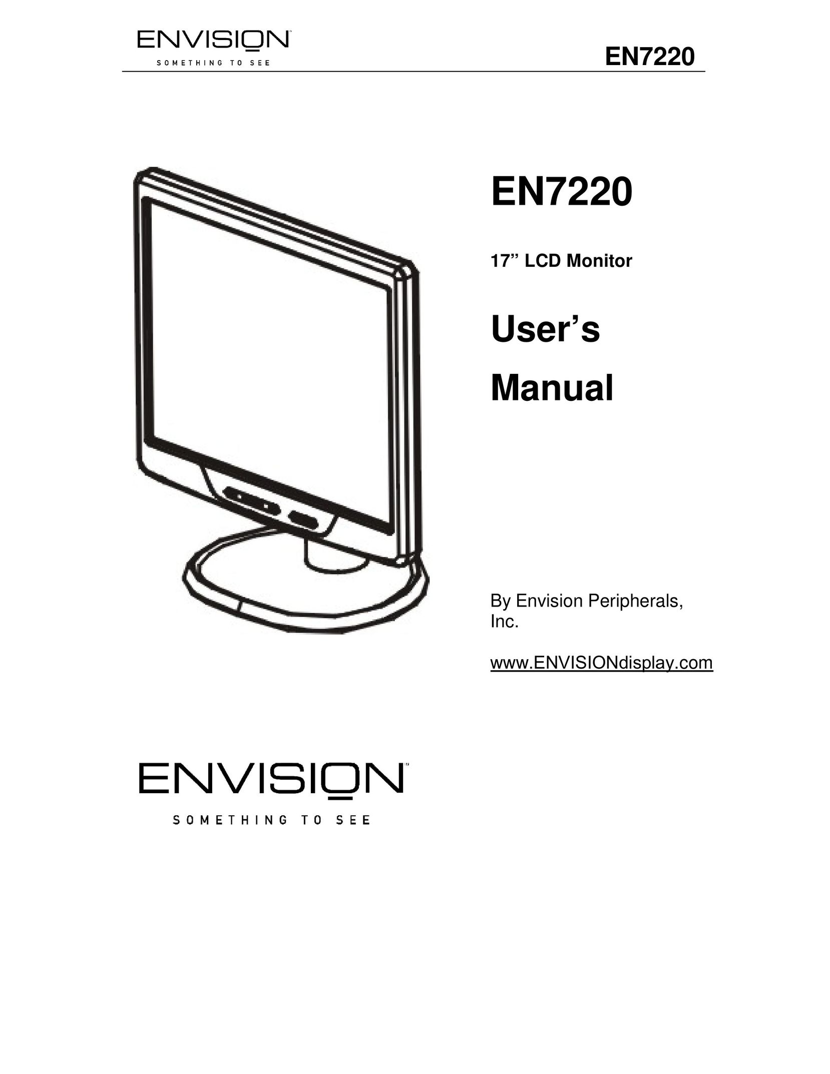 Envision Peripherals EN7220 Computer Monitor User Manual