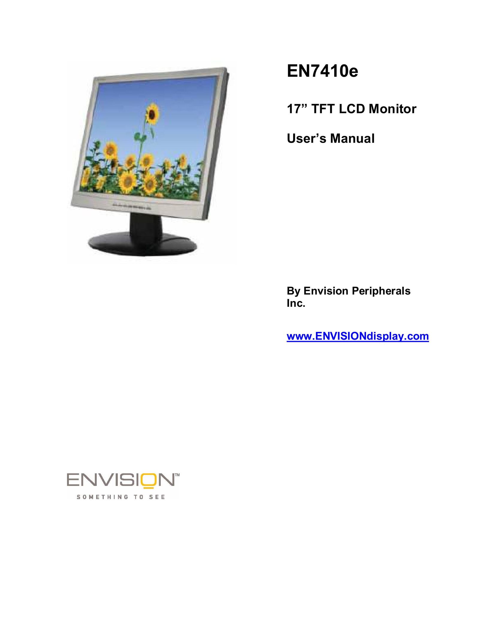 Envision Peripherals EN7410e Computer Monitor User Manual