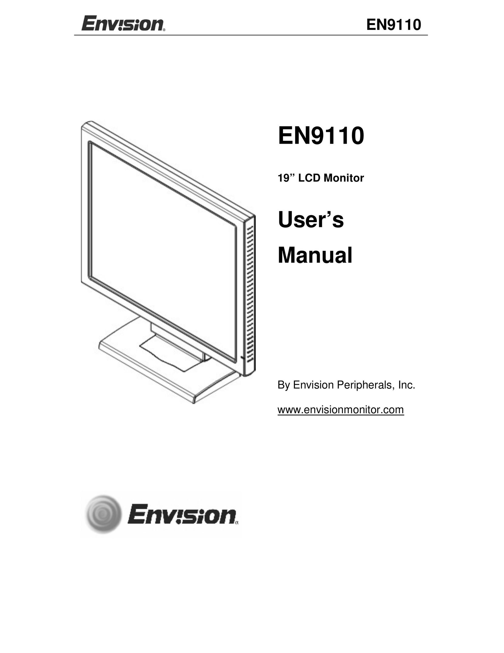 Envision Peripherals EN9110 Computer Monitor User Manual