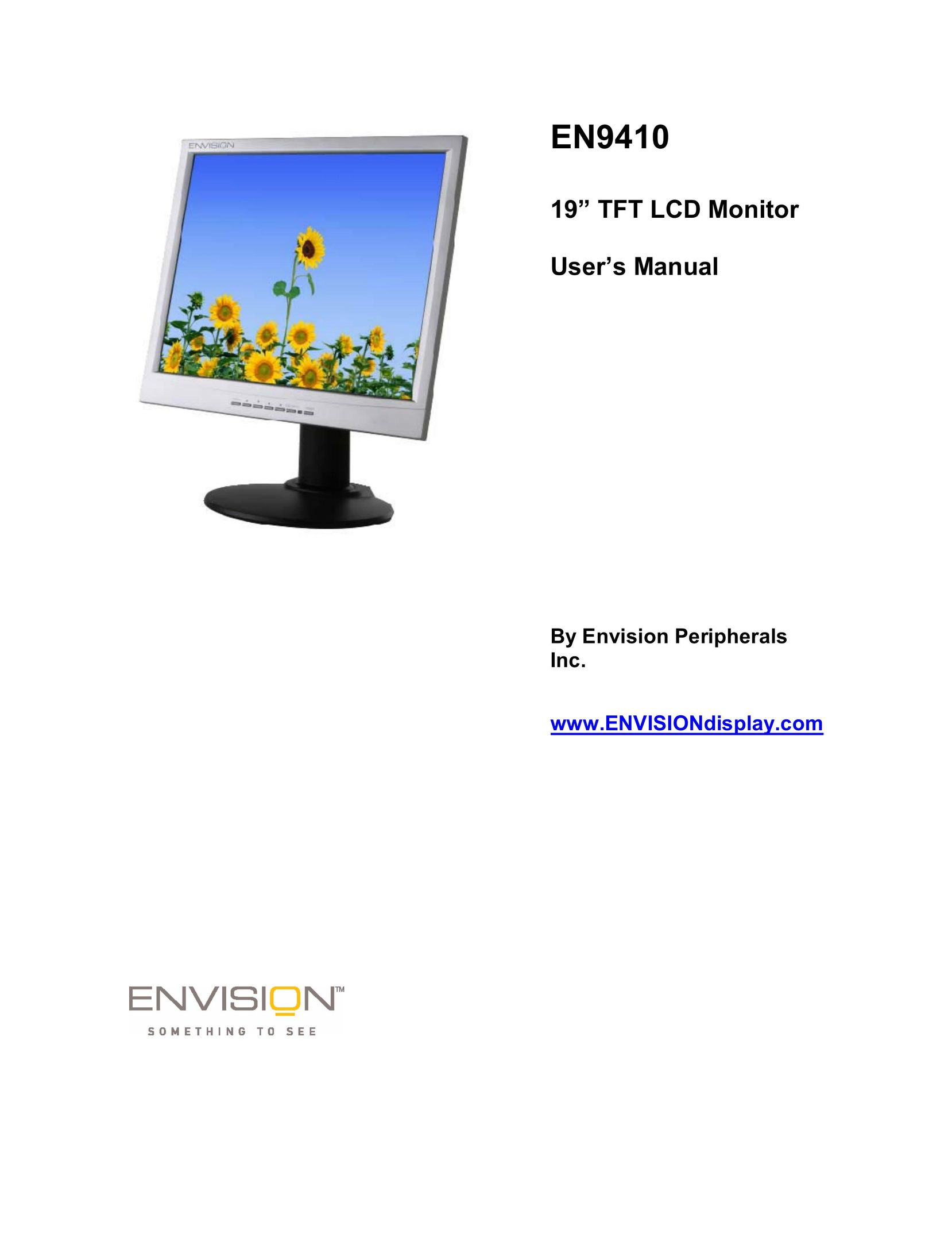 Envision Peripherals EN9410 Computer Monitor User Manual