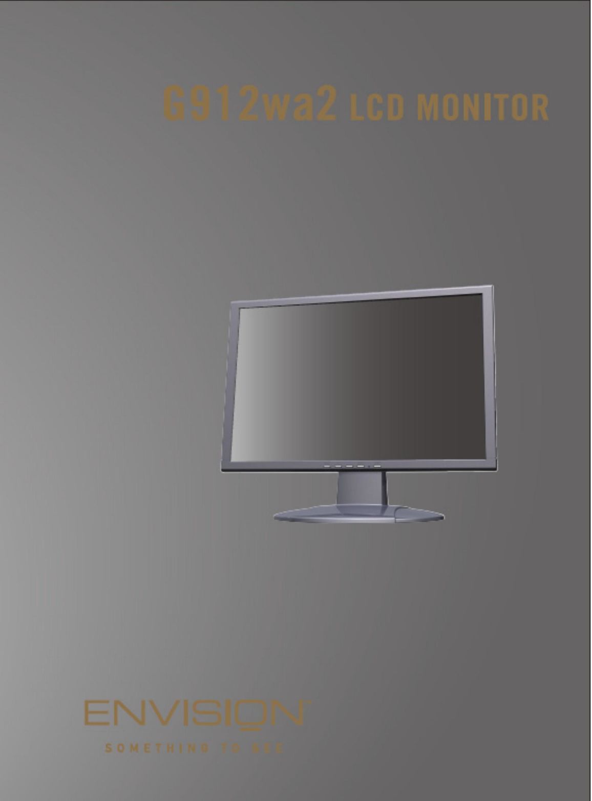 Envision Peripherals G912WA2 Computer Monitor User Manual
