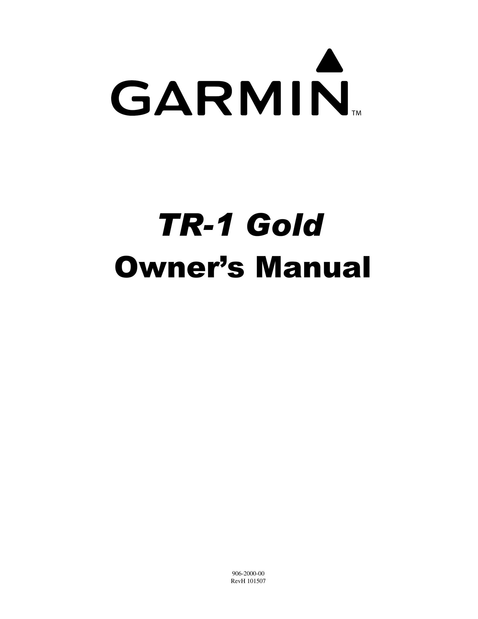 Garmin 906-2000-00 Computer Monitor User Manual