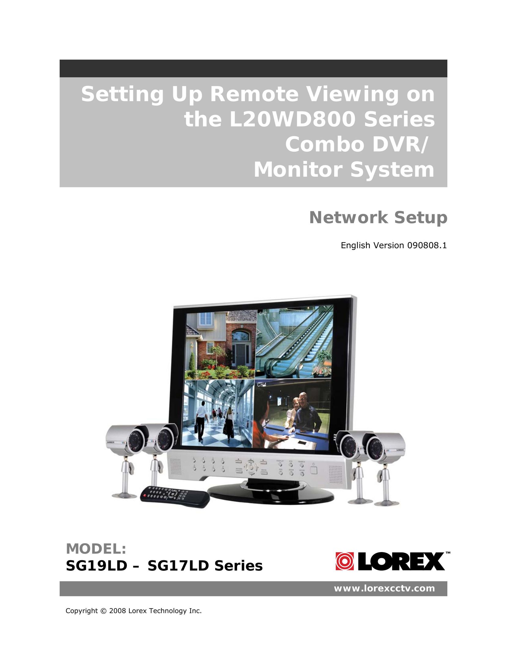LOREX Technology SG17LD Computer Monitor User Manual