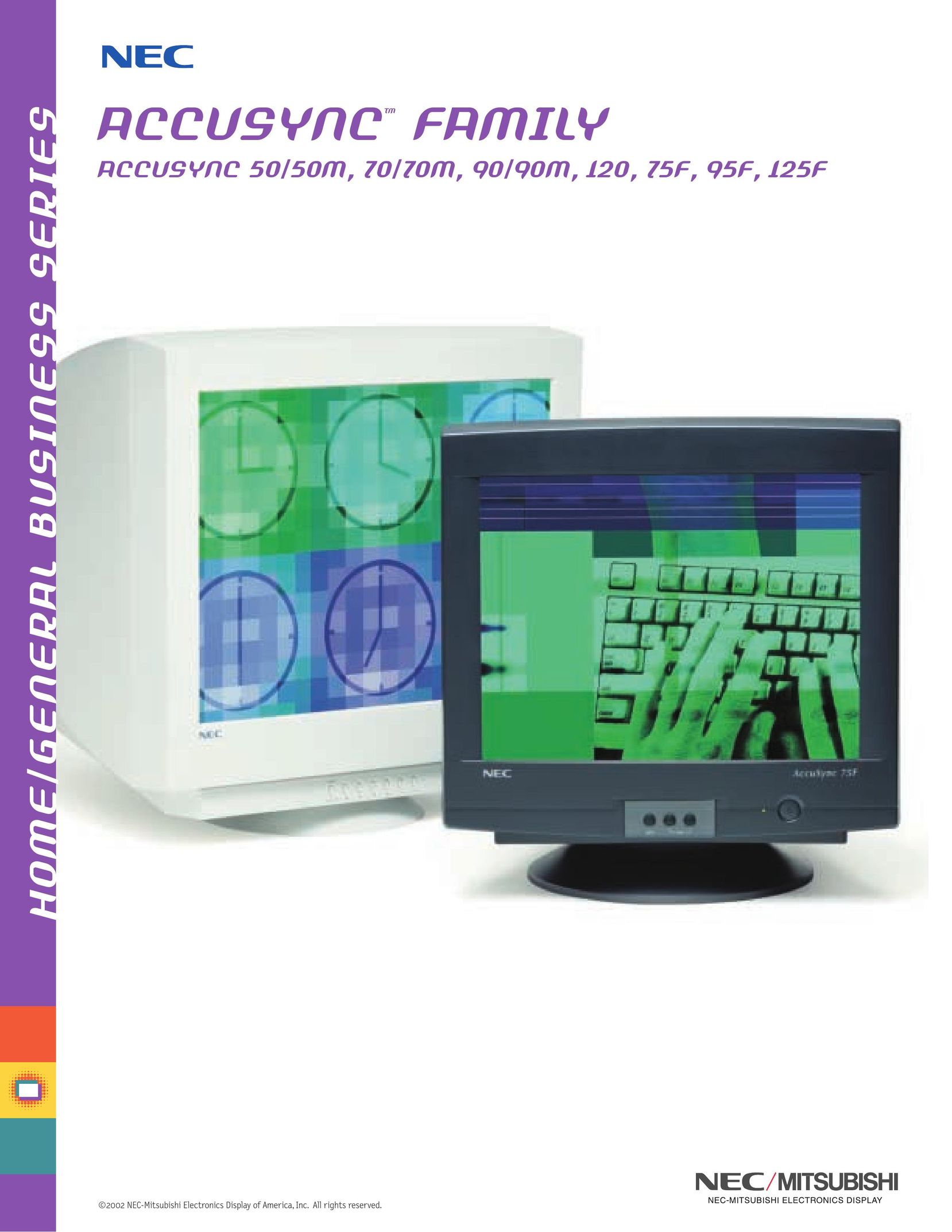 NEC 70M Computer Monitor User Manual