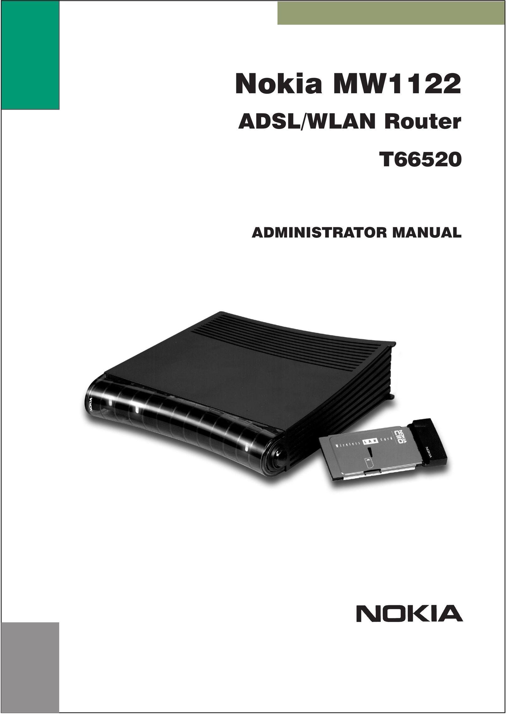 Nokia MW1122 Computer Monitor User Manual