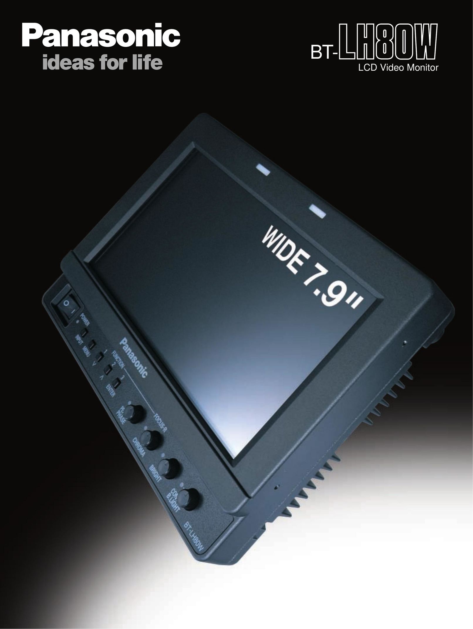 Panasonic BT-LH80W Computer Monitor User Manual