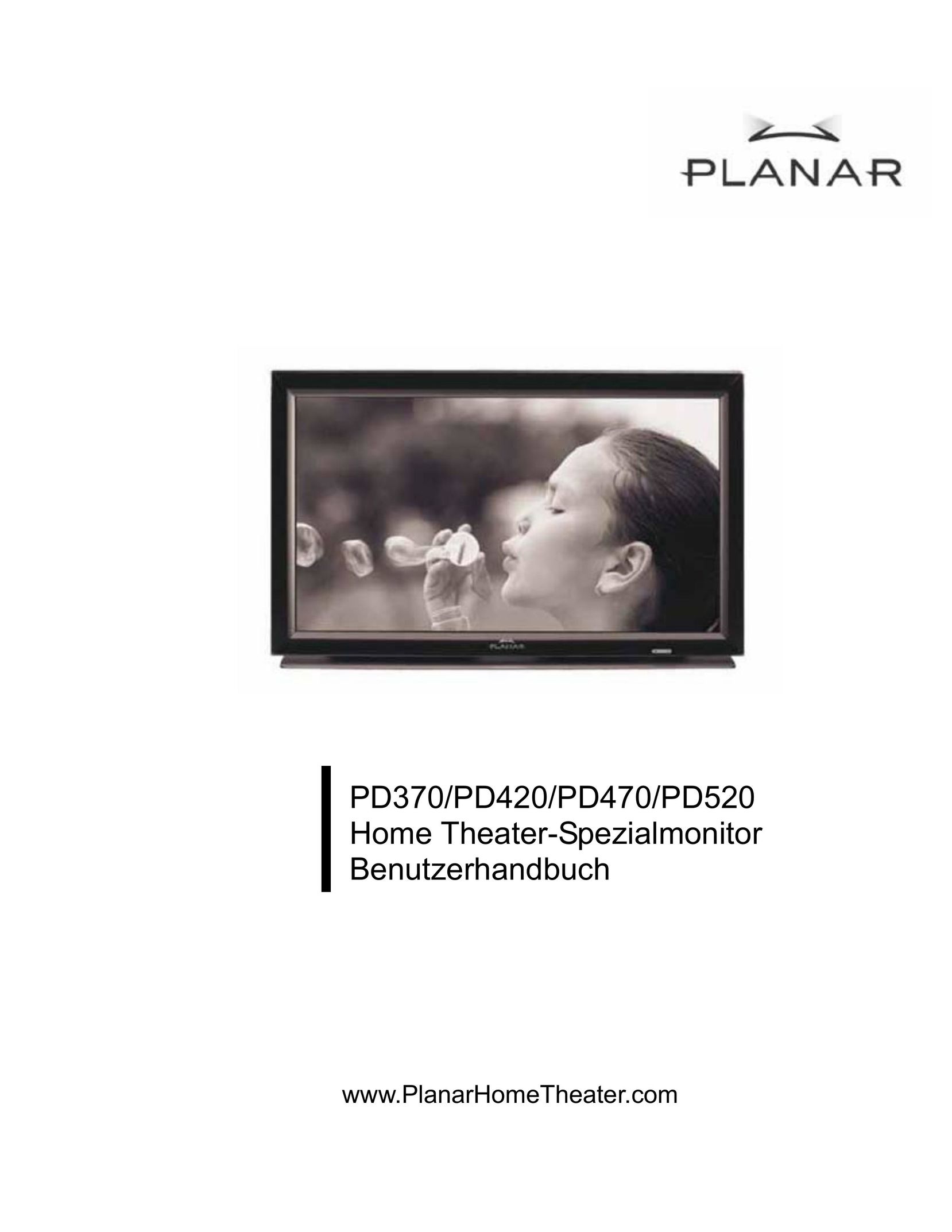 Planar PD370/PD420/PD470/PD520 Computer Monitor User Manual