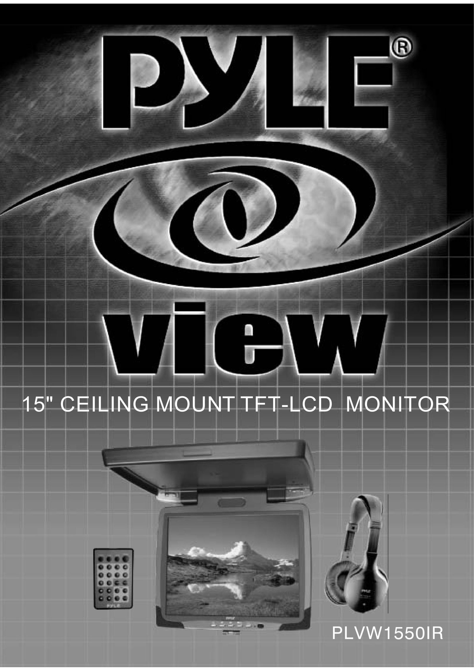 PYLE Audio PLVW1550IR Computer Monitor User Manual