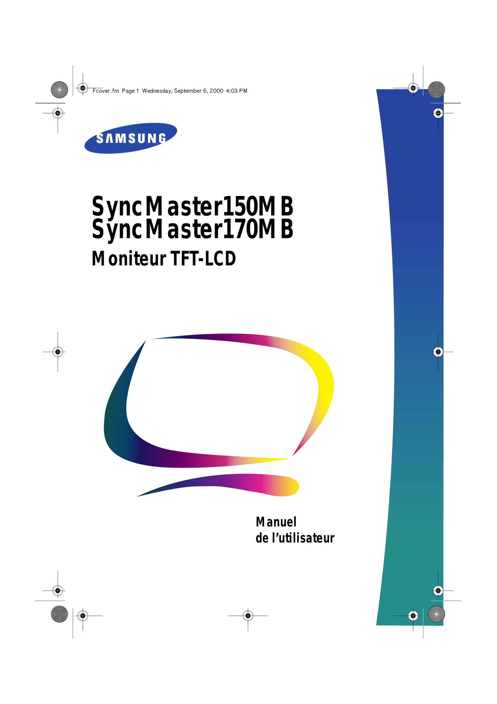 Samsung 150MB Computer Monitor User Manual