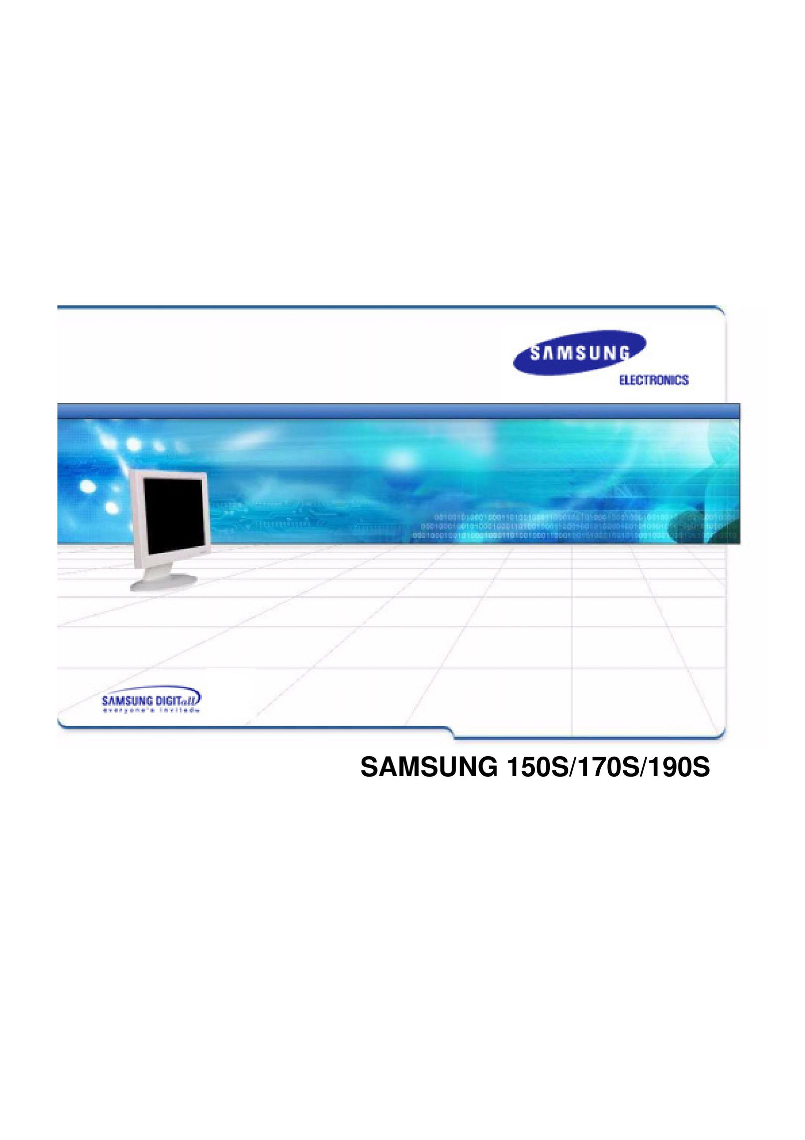 Samsung 150s Computer Monitor User Manual
