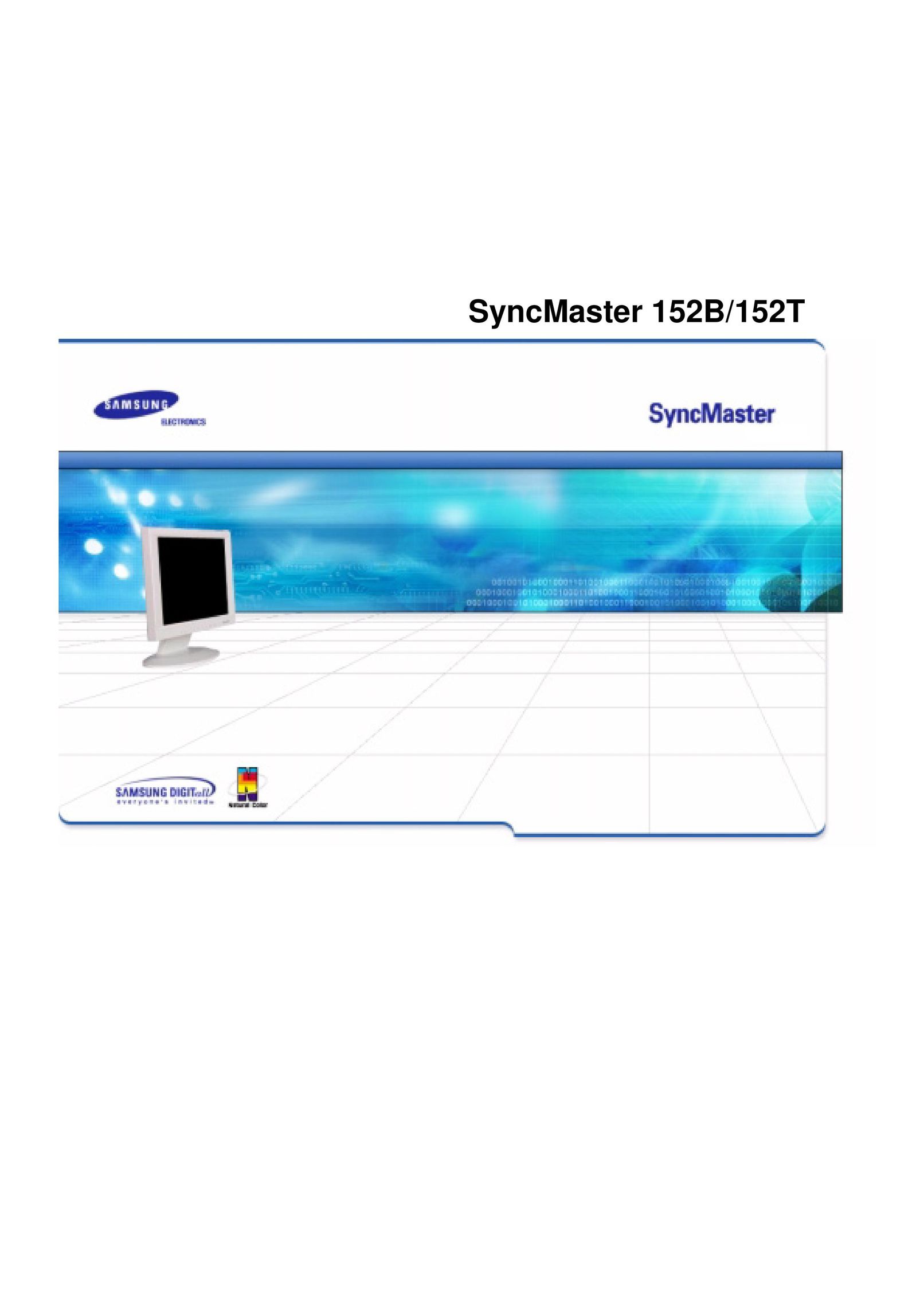 Samsung 152T Computer Monitor User Manual