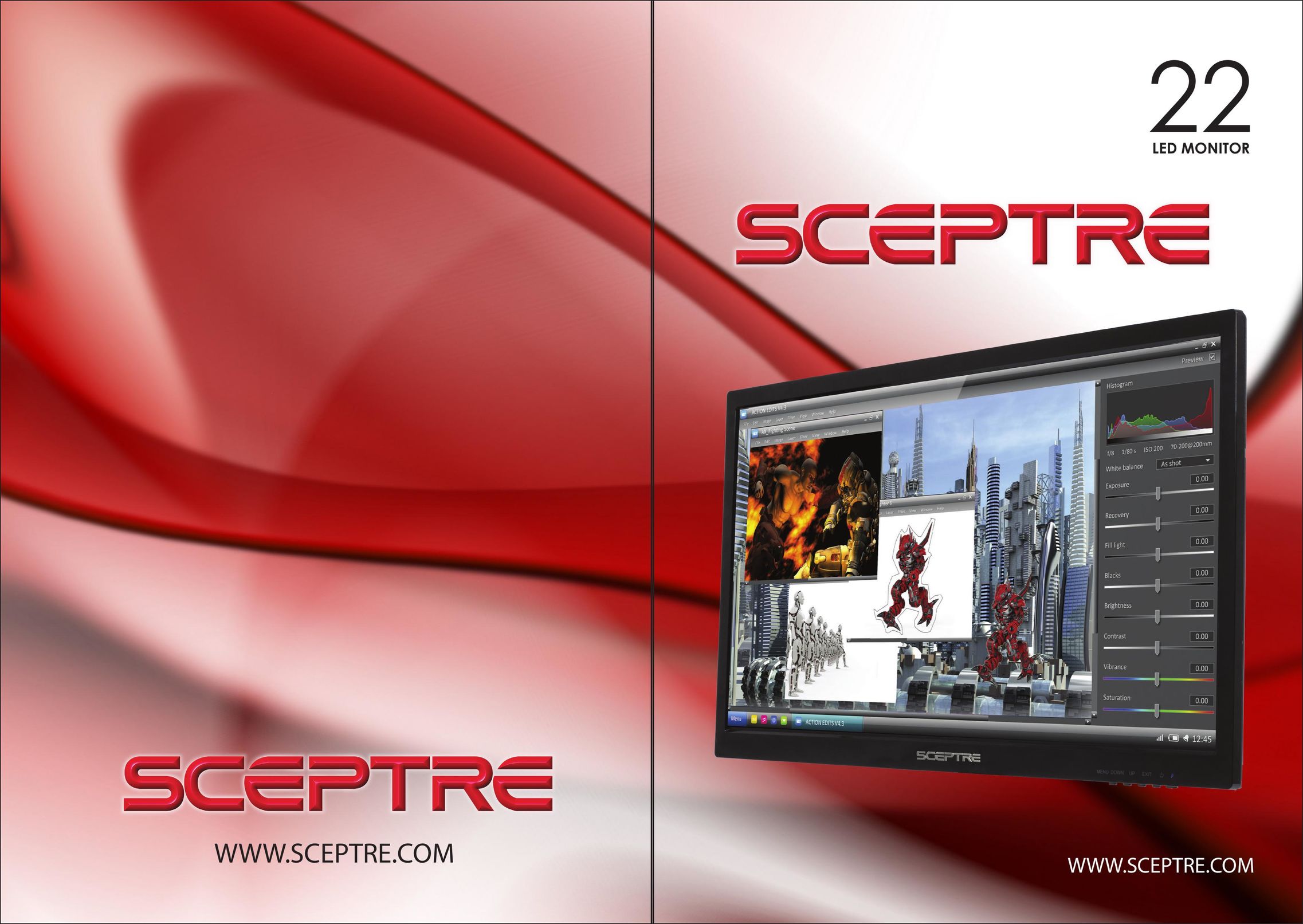 Sceptre Technologies E22 Computer Monitor User Manual