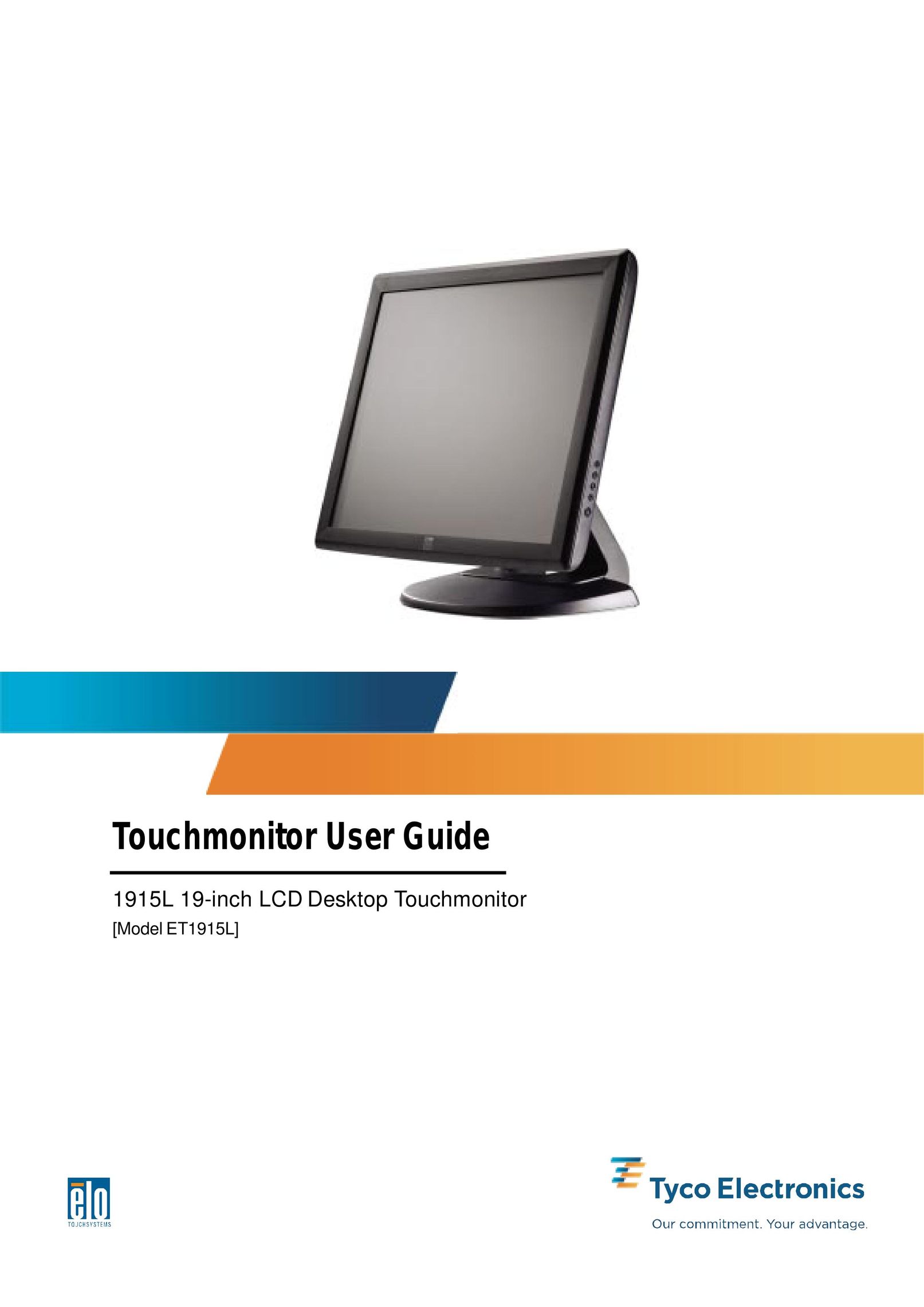 Tyco Electronics 1915L Computer Monitor User Manual