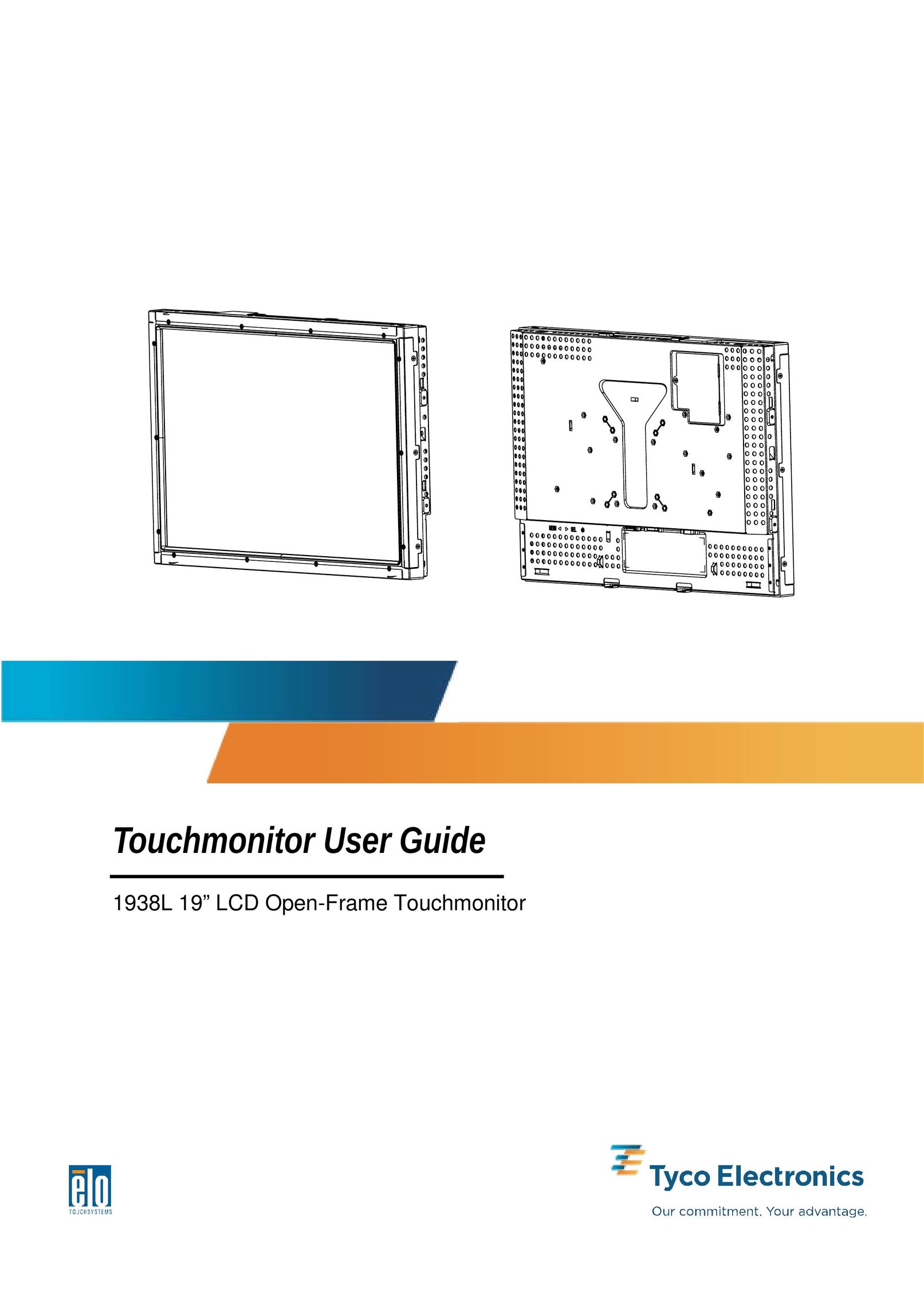 Tyco Electronics 1938L Computer Monitor User Manual