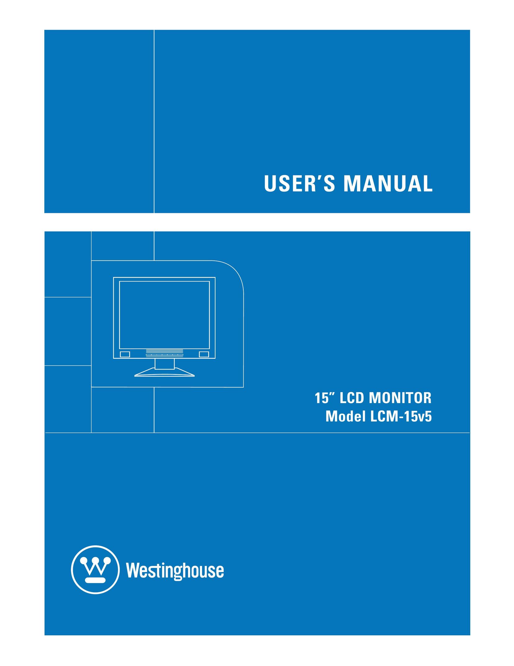 Westinghouse LCM-15V5 Computer Monitor User Manual