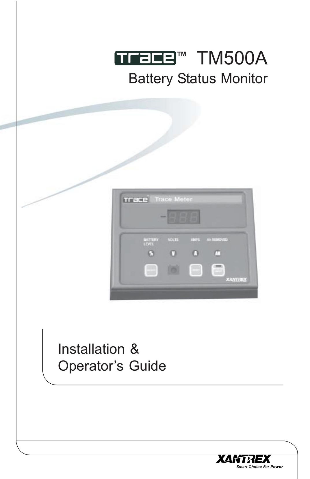 Xantrex Technology TM500A Computer Monitor User Manual