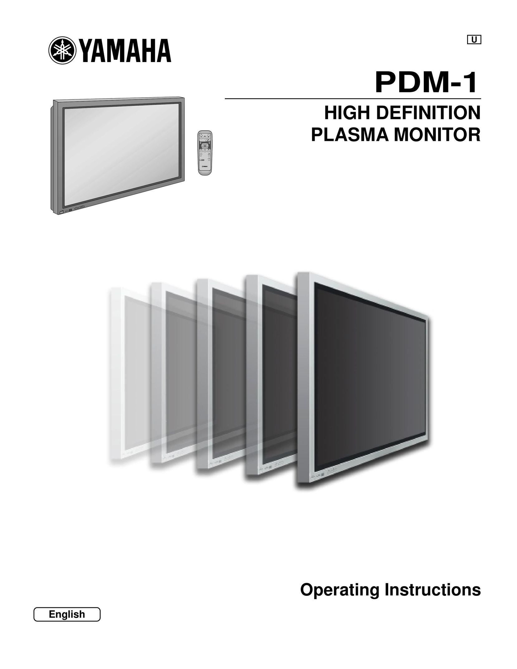 Yamaha PDM-1 Computer Monitor User Manual