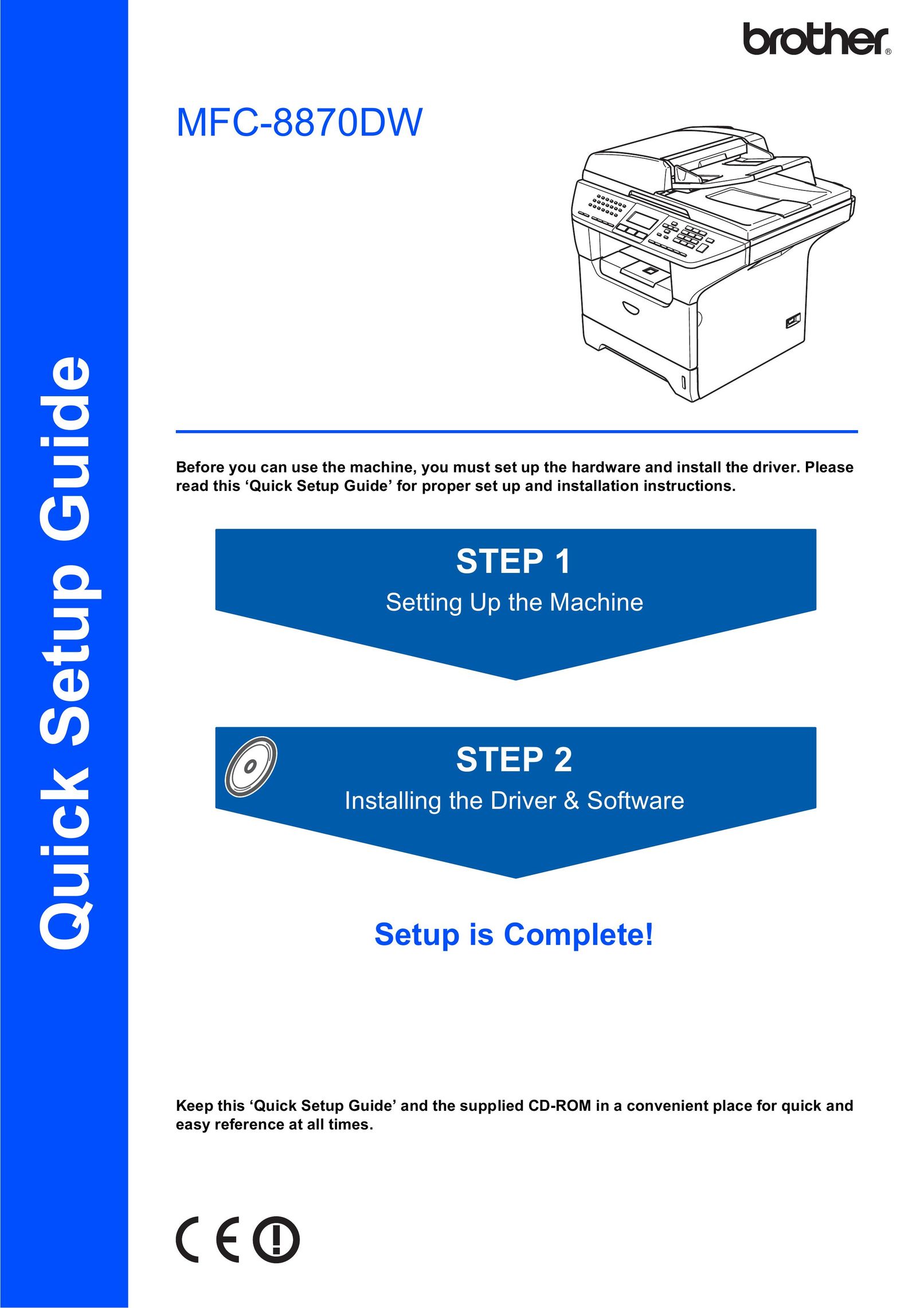 Brother MFC-8870DW Copier User Manual