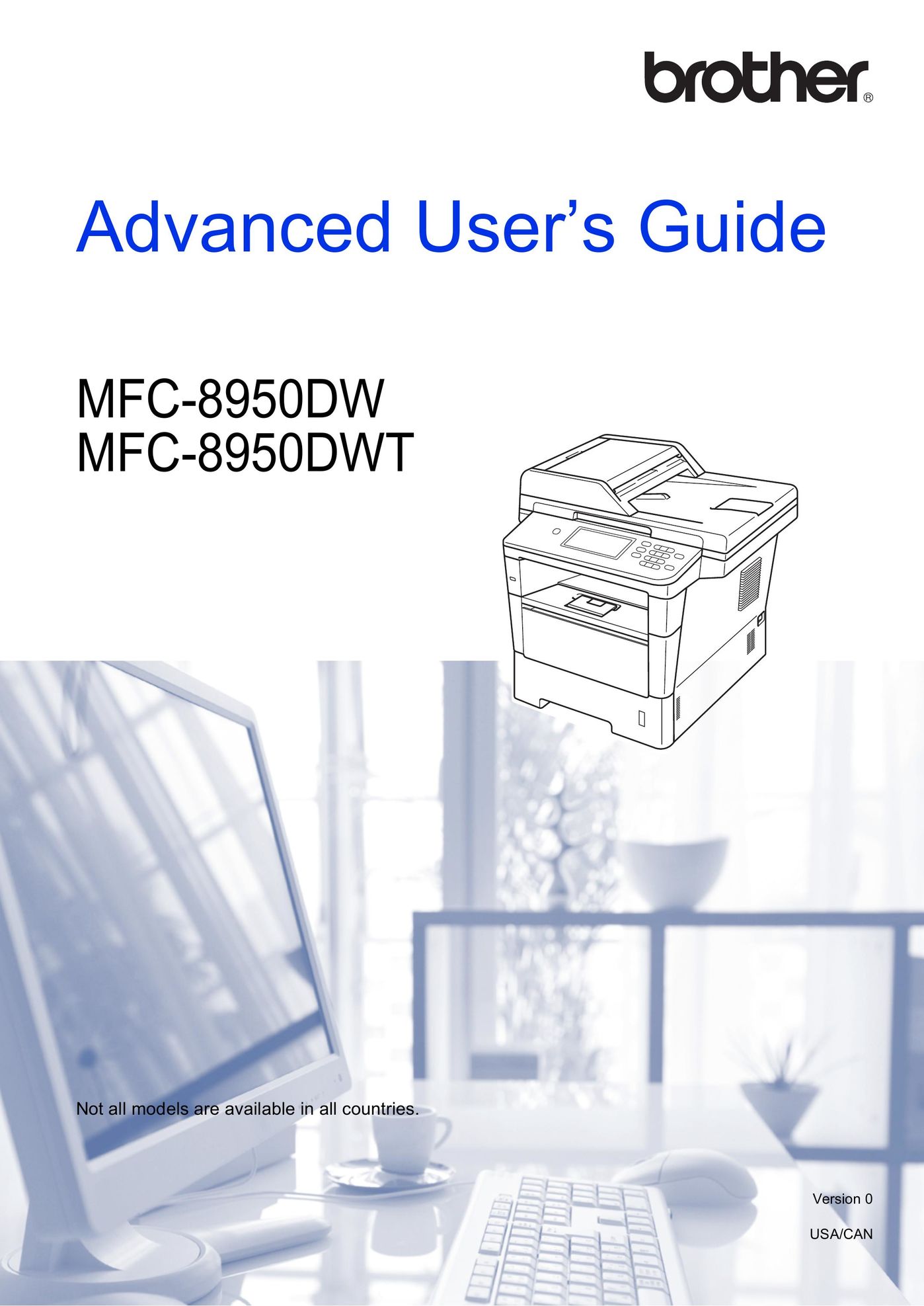 Brother MFC-8950DW Copier User Manual