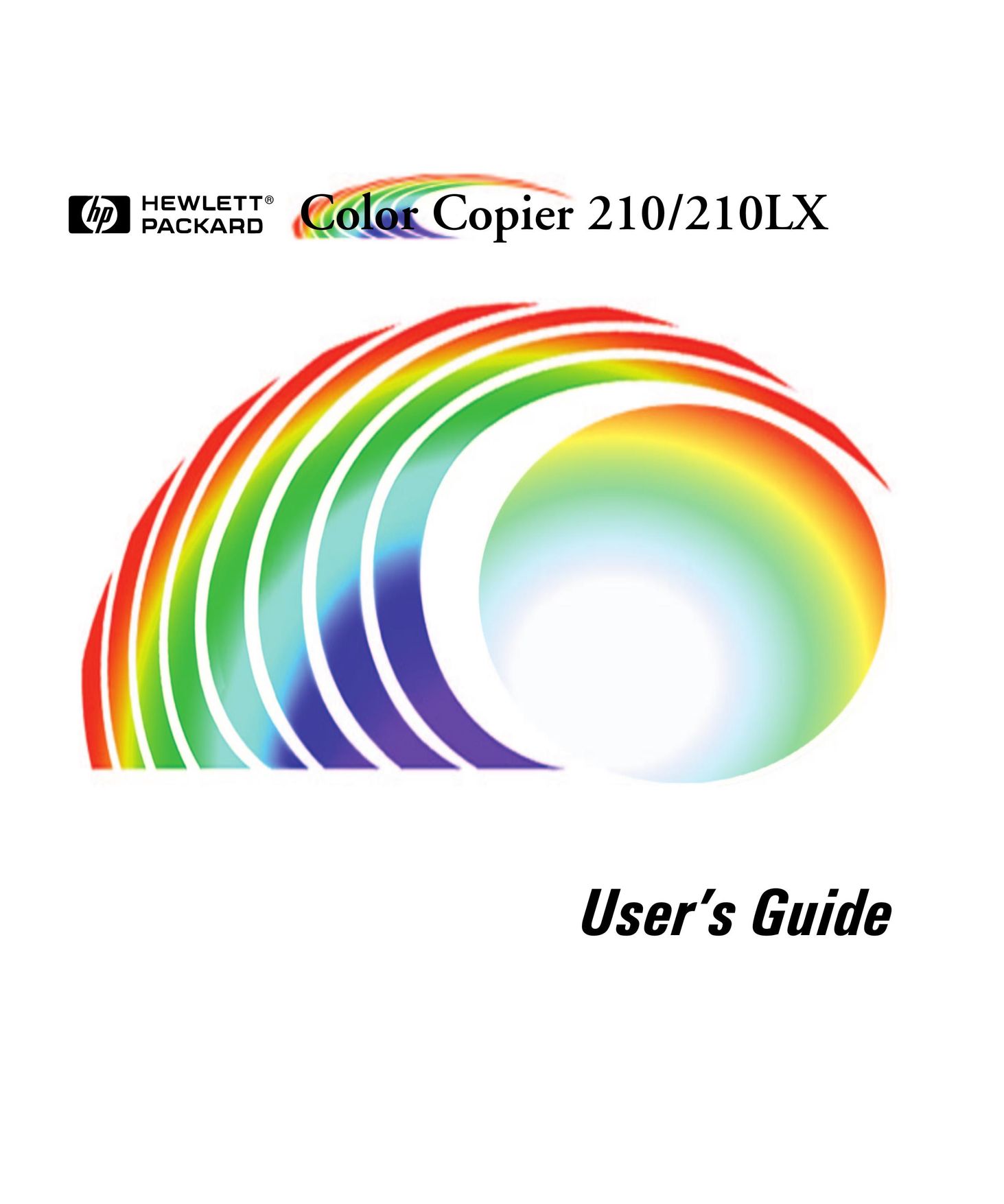 HP (Hewlett-Packard) 210/210LX Copier User Manual