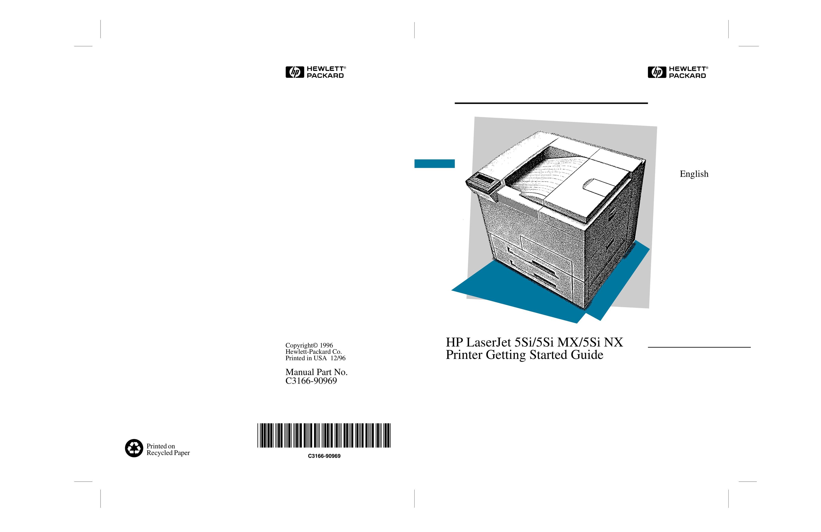 HP (Hewlett-Packard) 5Si NX Copier User Manual