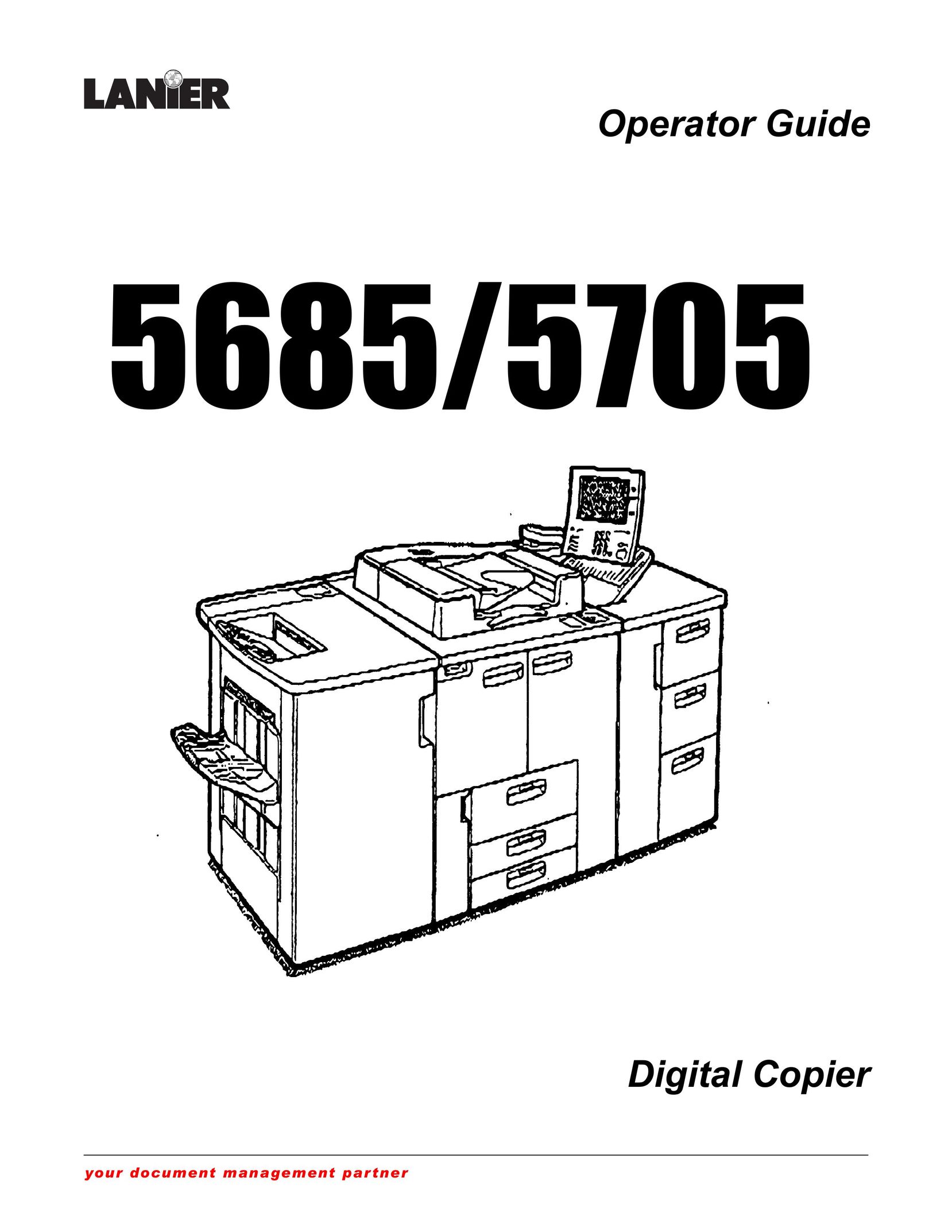 Lanier 5685 Copier User Manual