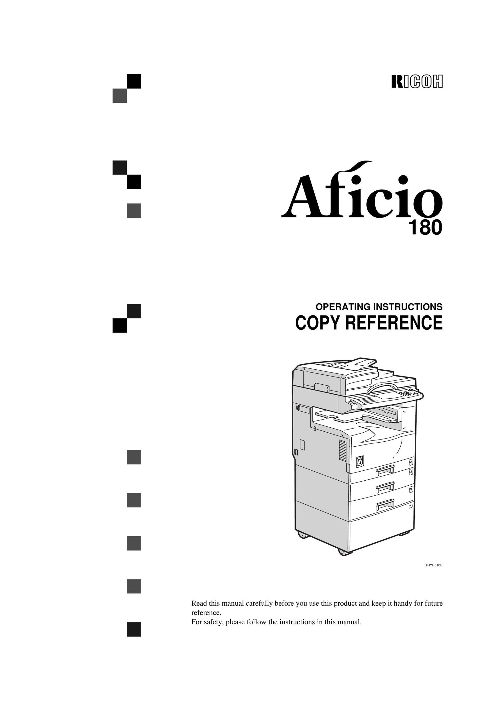Ricoh 180 Copier User Manual