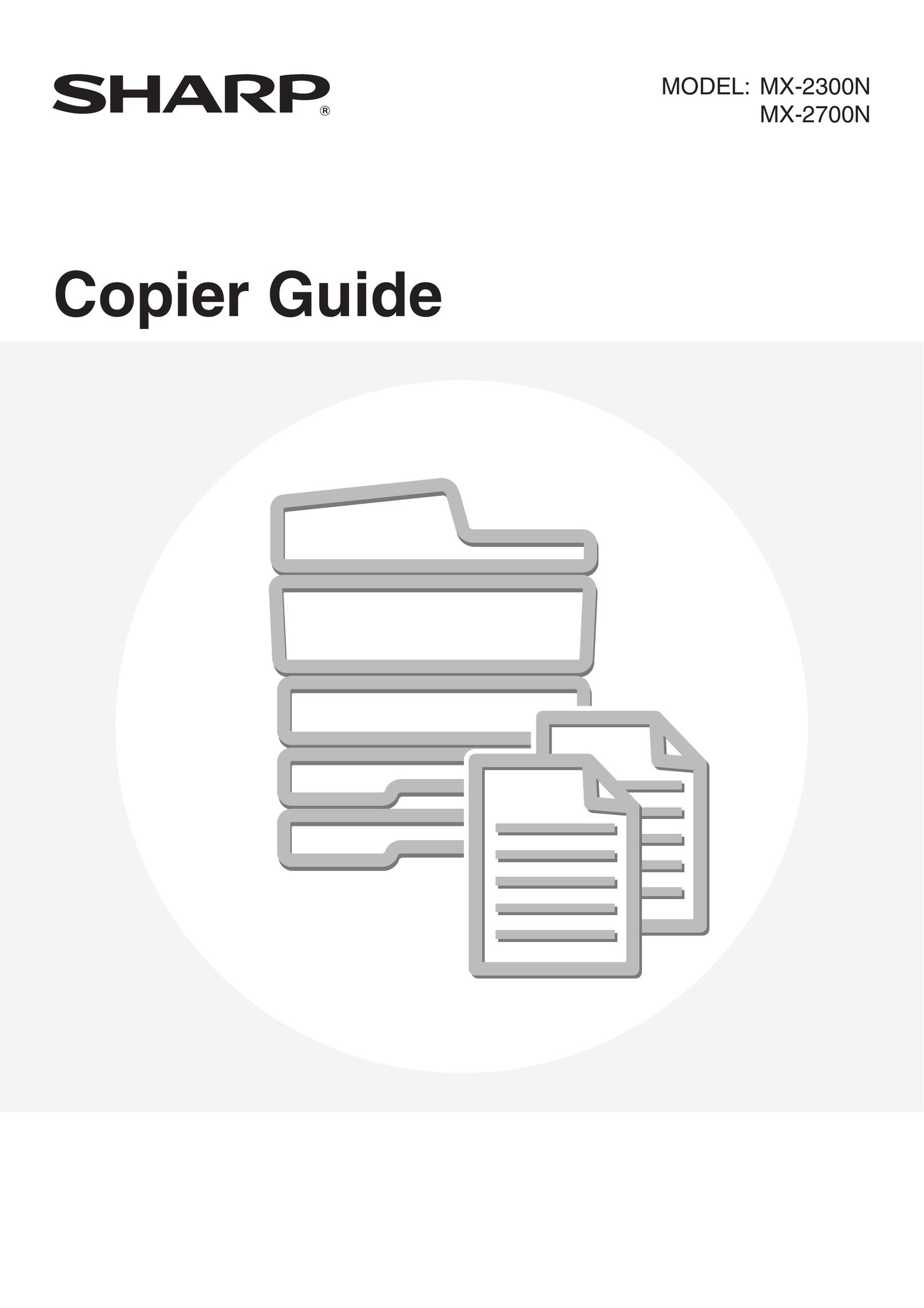 Sharp MX-2700N Copier User Manual