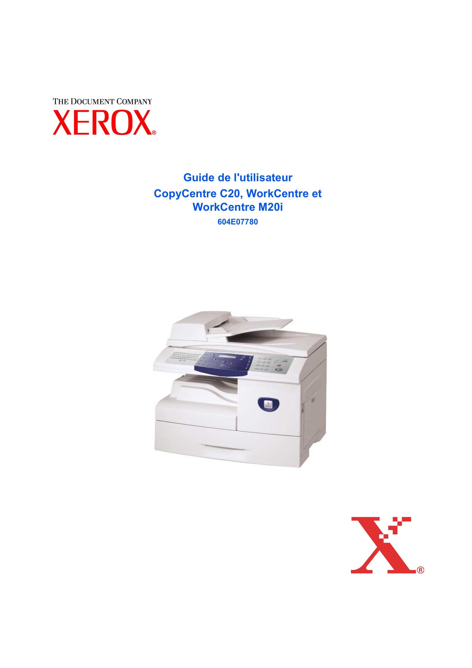 Xerox 604E07780 Copier User Manual