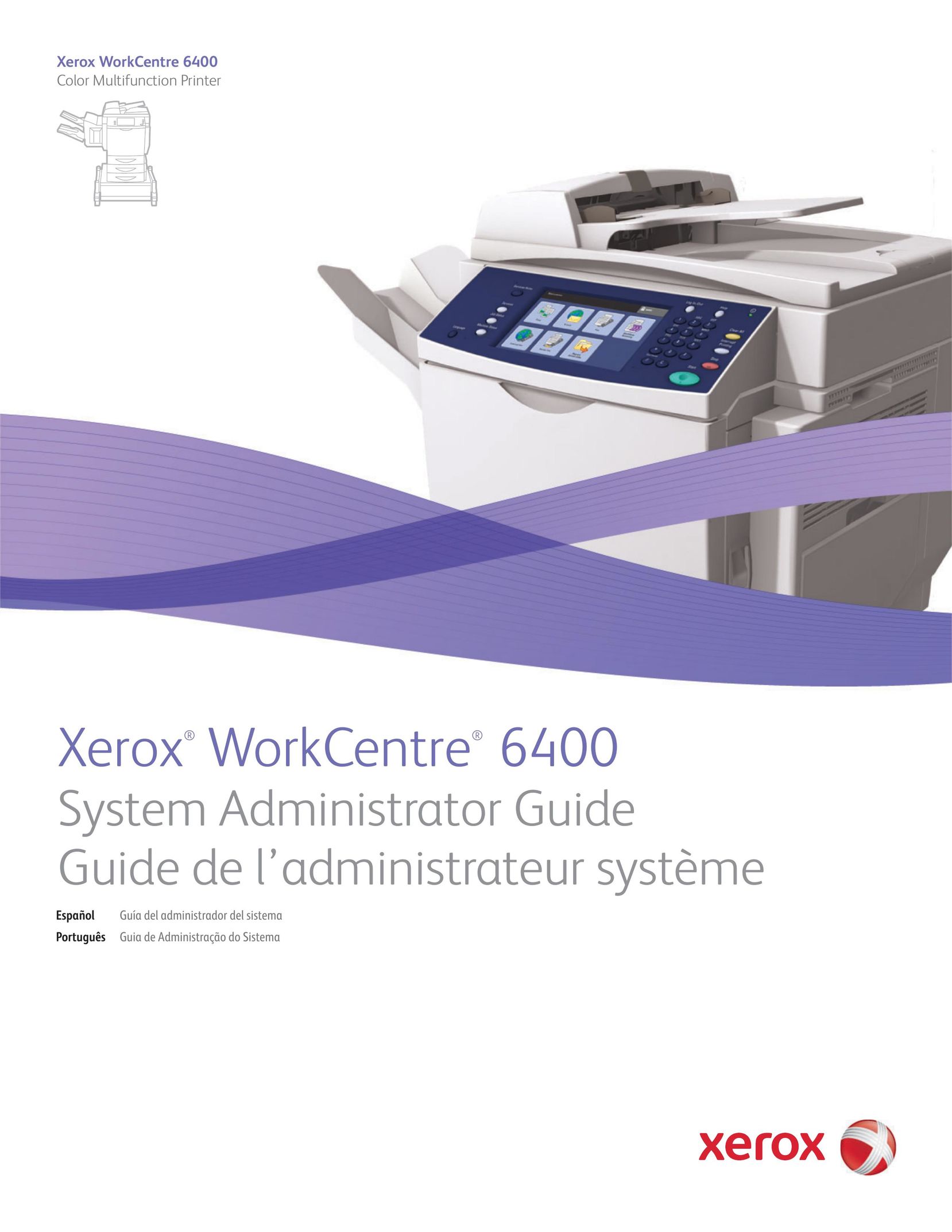 Xerox 6400 Copier User Manual