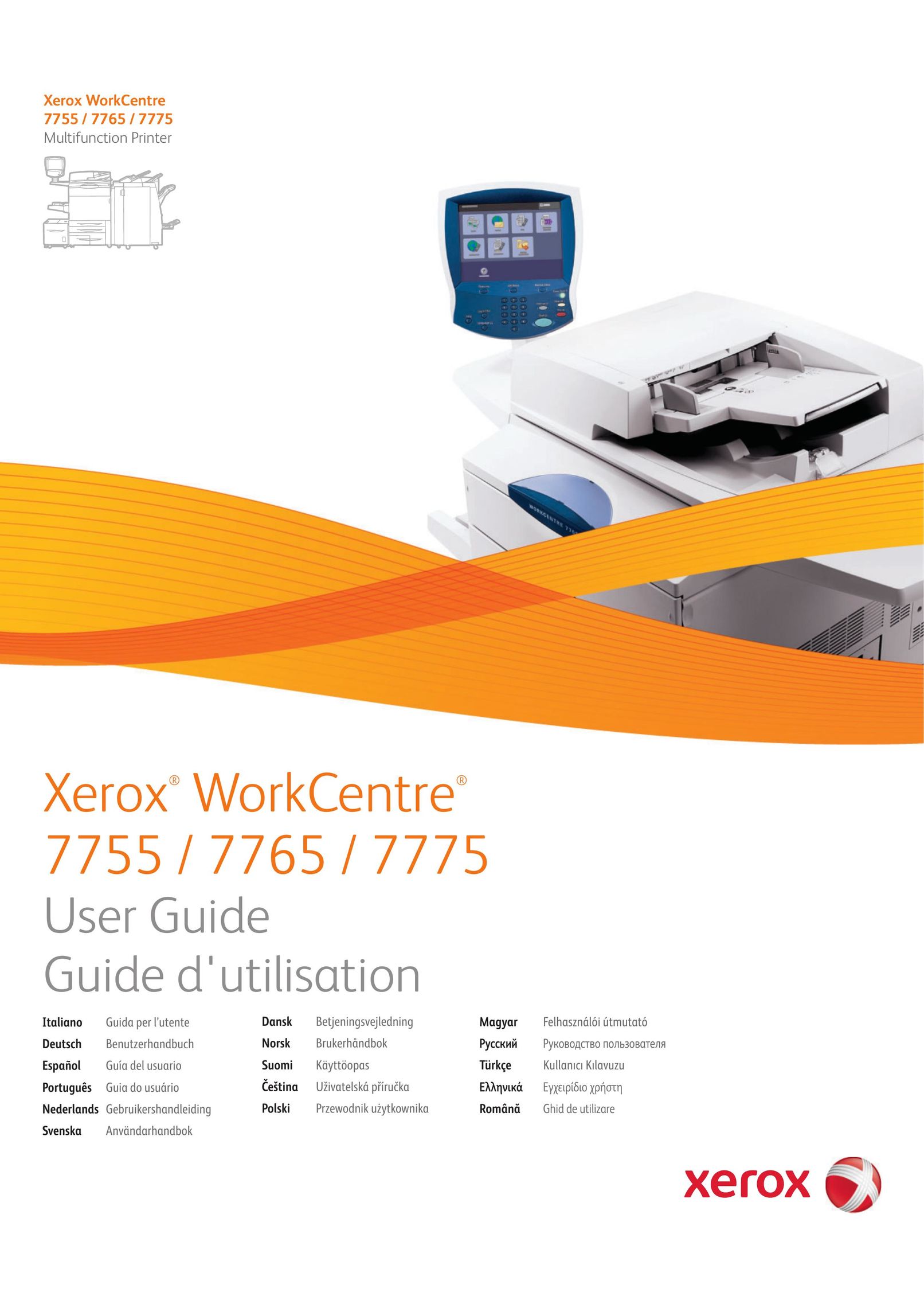 Xerox 7755 Copier User Manual