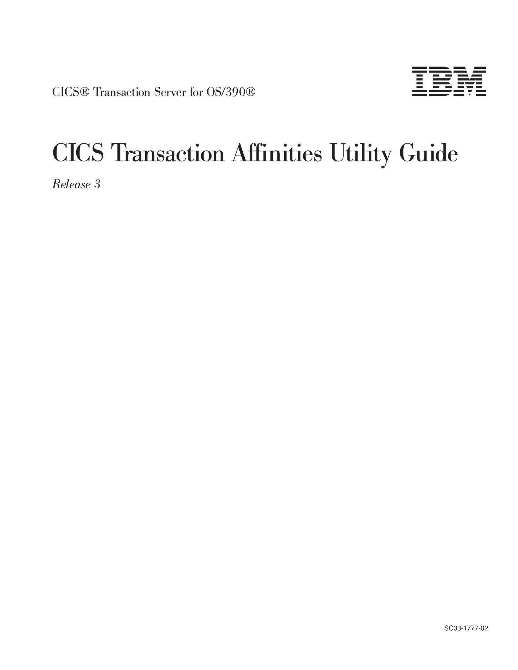 IBM OS Credit Card Machine User Manual
