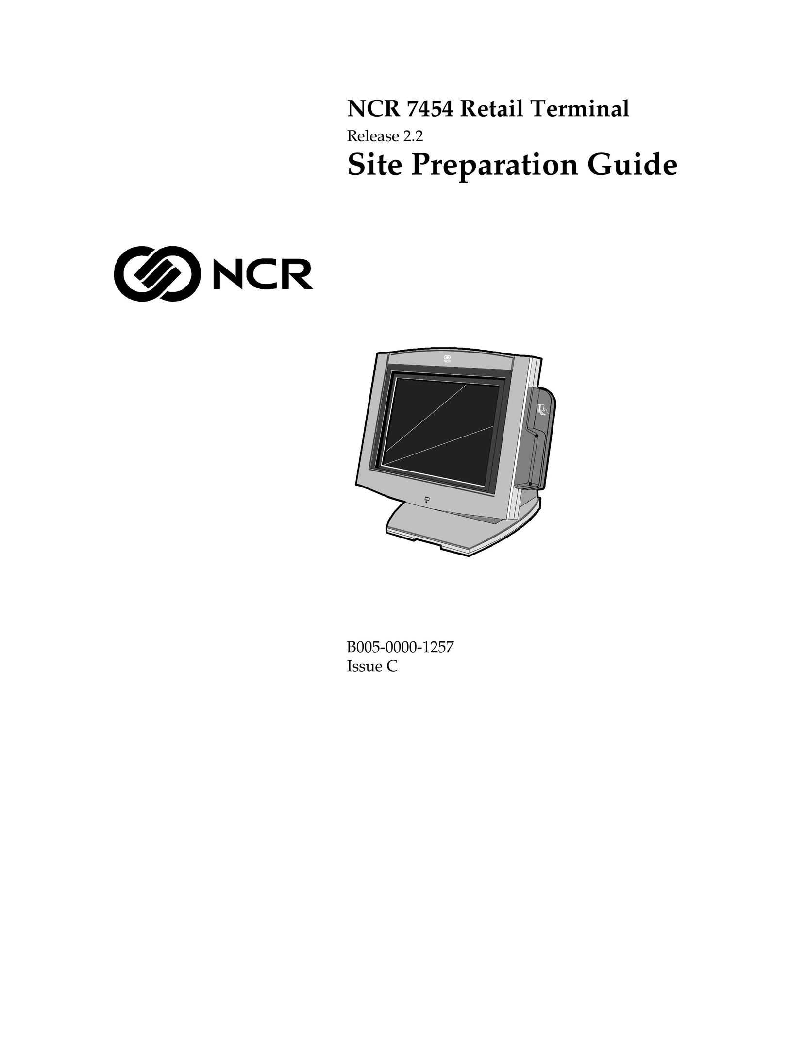NCR NCR7454 Credit Card Machine User Manual