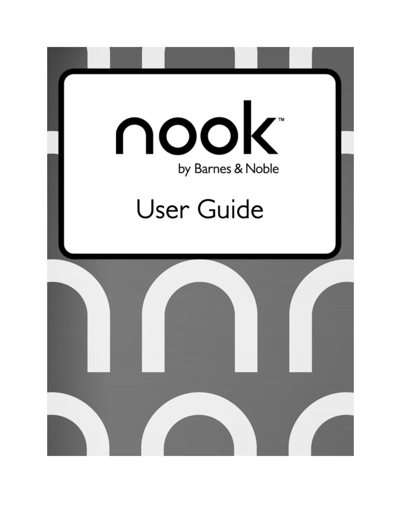 Barnes & Noble BNRV300 eBook Reader User Manual