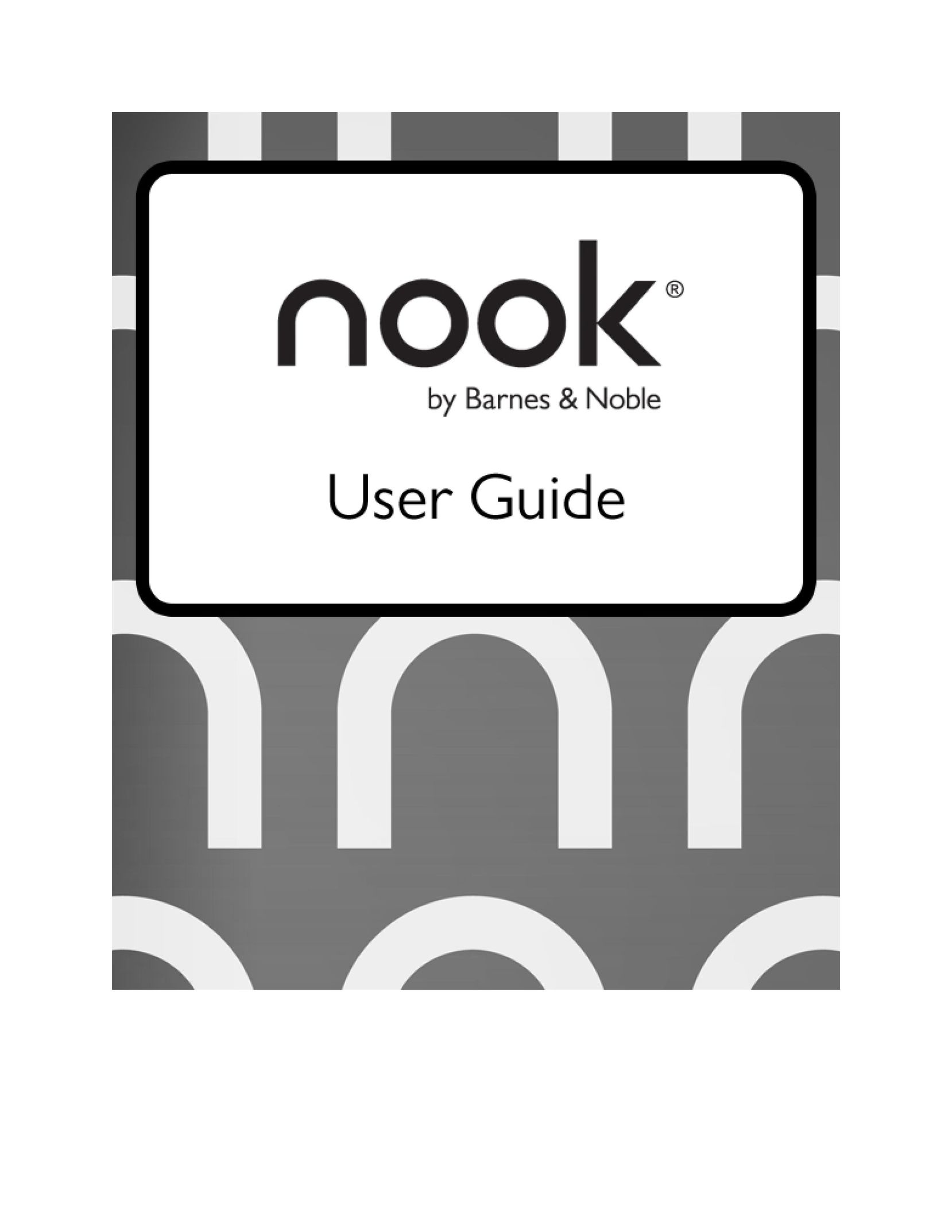 Barnes & Noble BNRZ100 eBook Reader User Manual