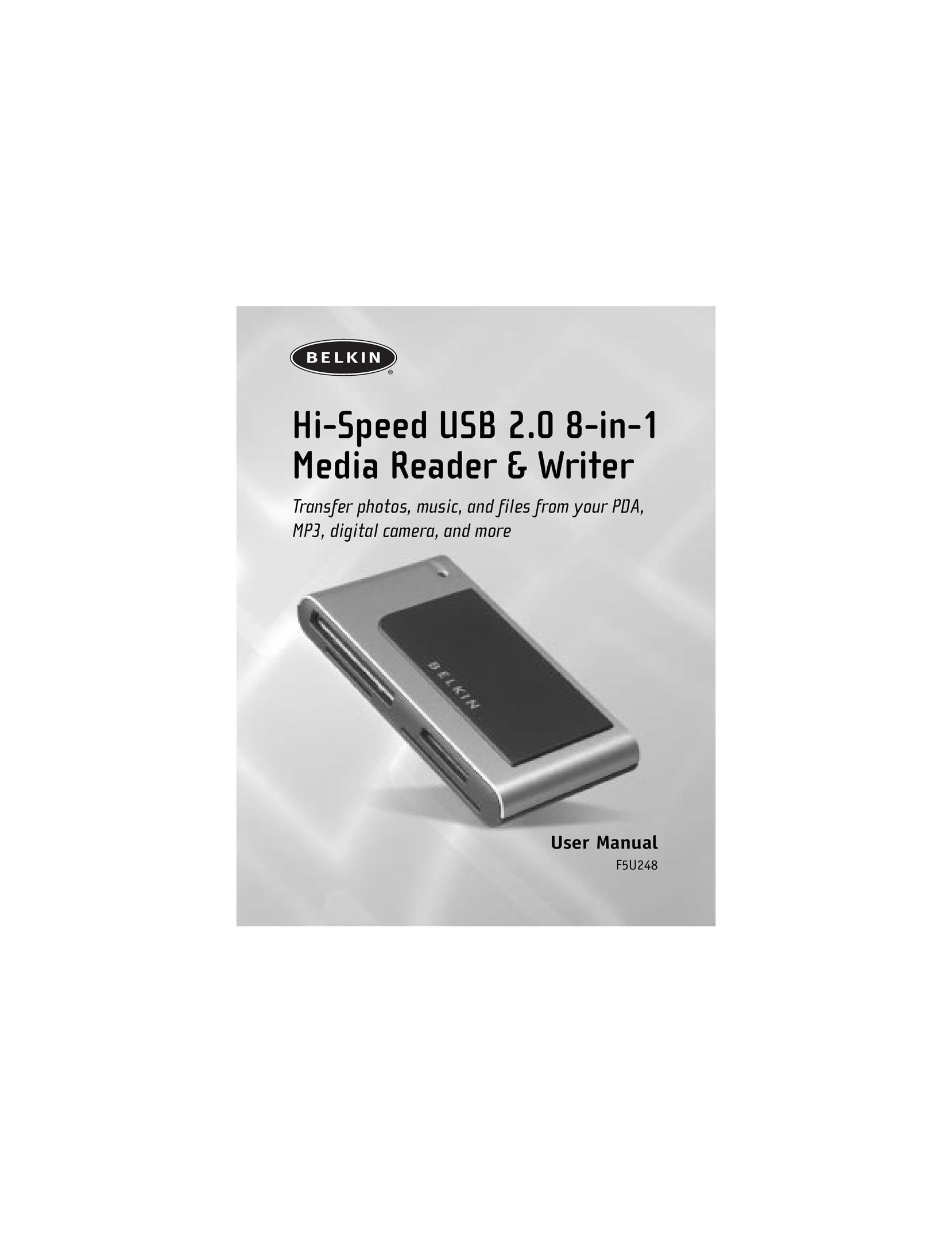 Belkin F5U248 eBook Reader User Manual