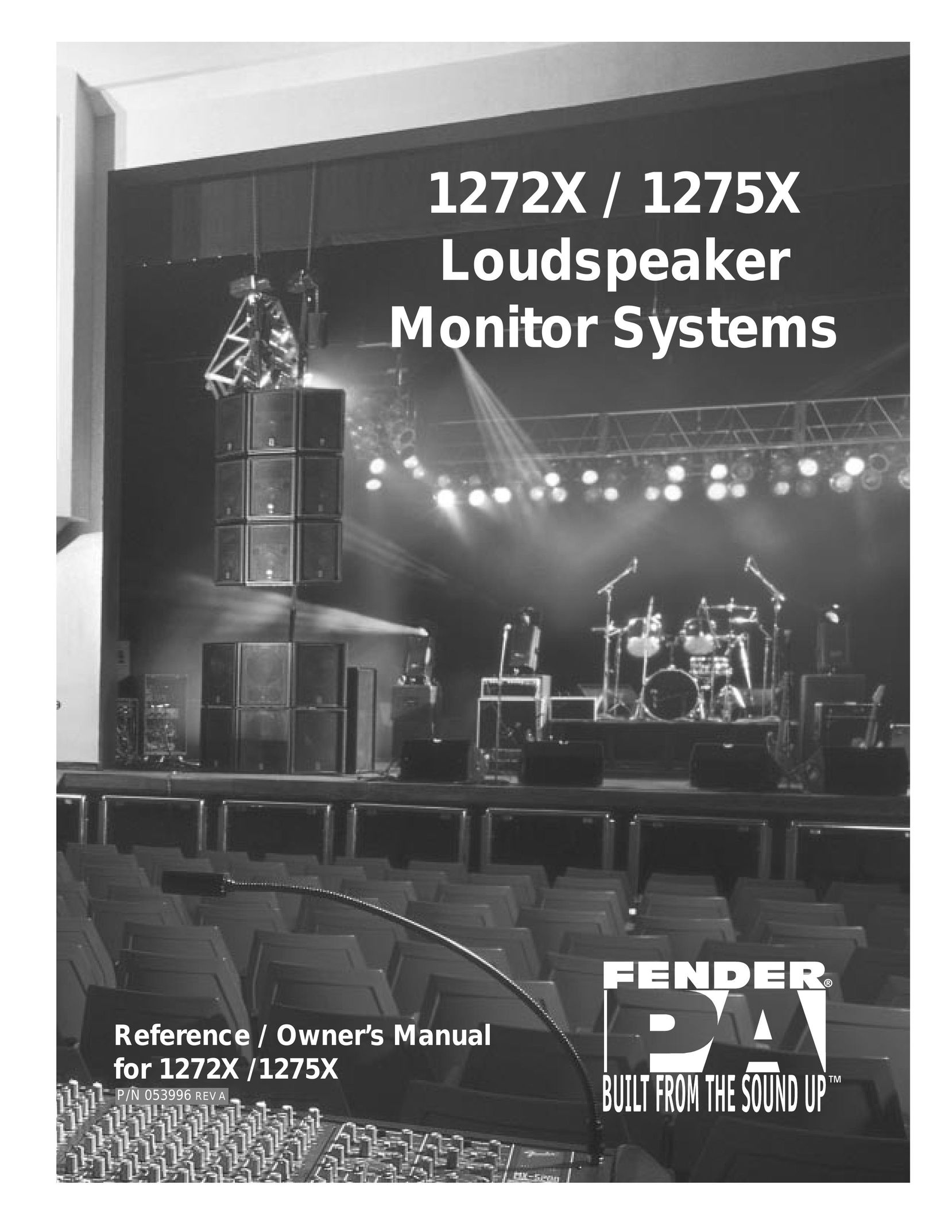 Fender 1272X eBook Reader User Manual
