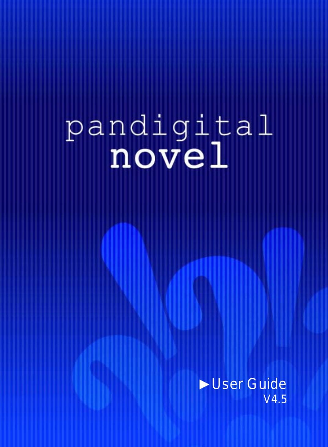 Pandigital V4.5 eBook Reader User Manual