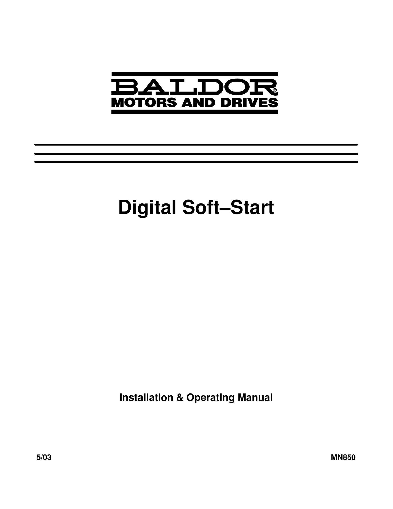 Baldor Baldor Electric Pencil Sharpener User Manual