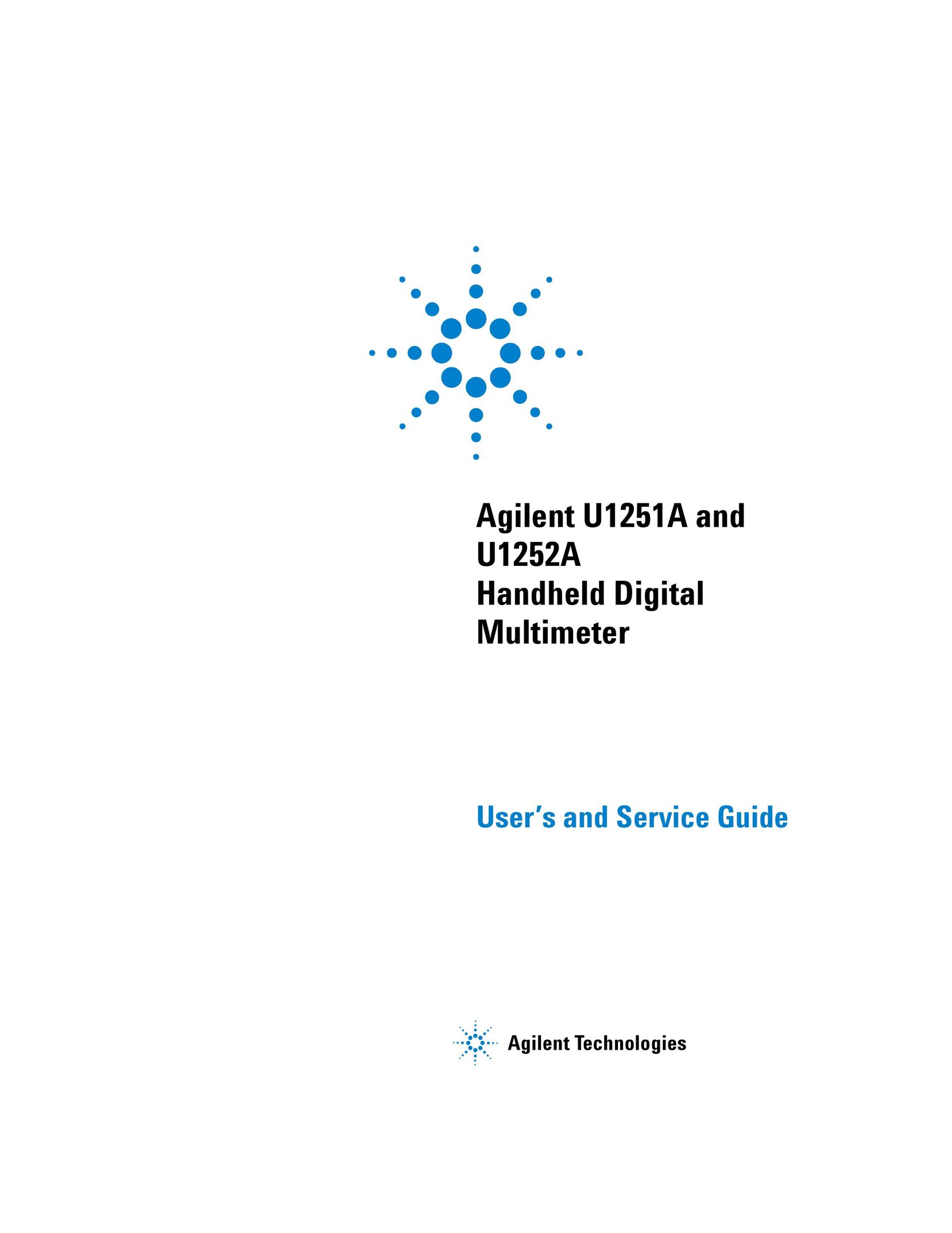Agilent Technologies U1251A Electronic Accessory User Manual