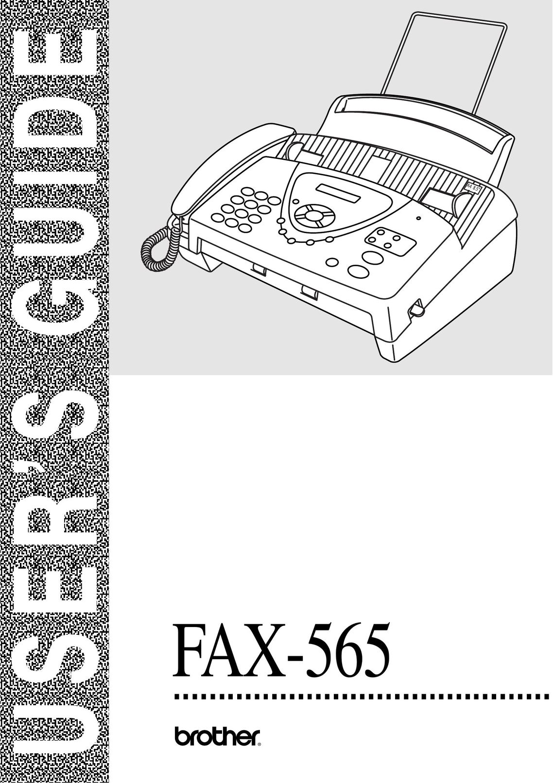 Brother 565 Fax Machine User Manual