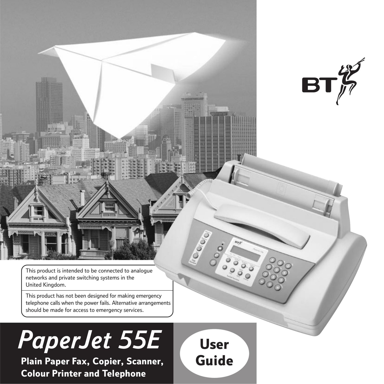 BT 55E Fax Machine User Manual