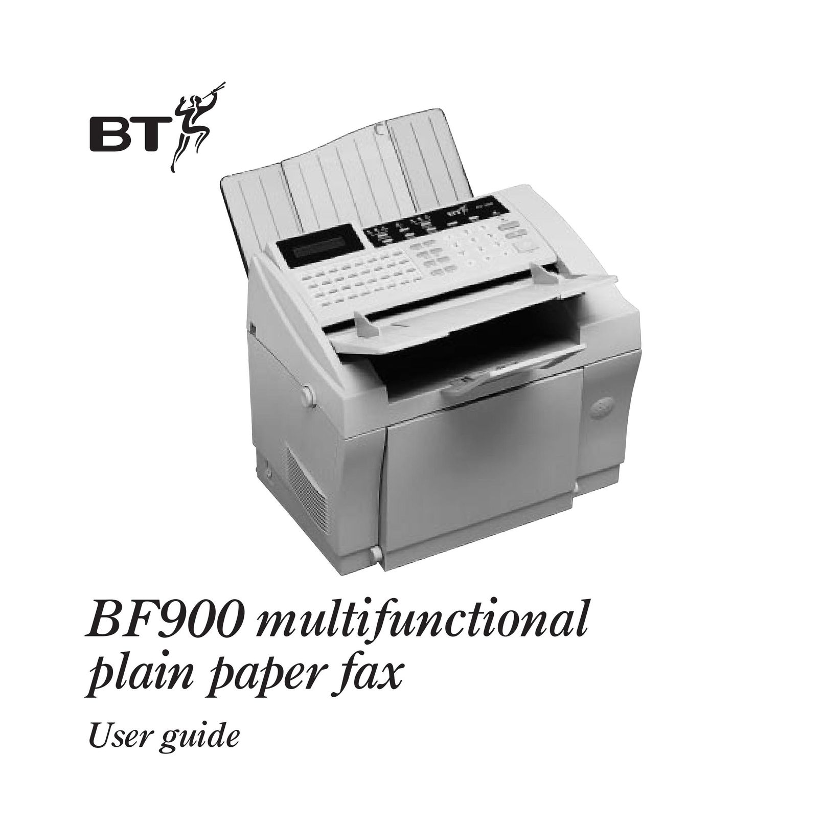 BT BF900 Fax Machine User Manual