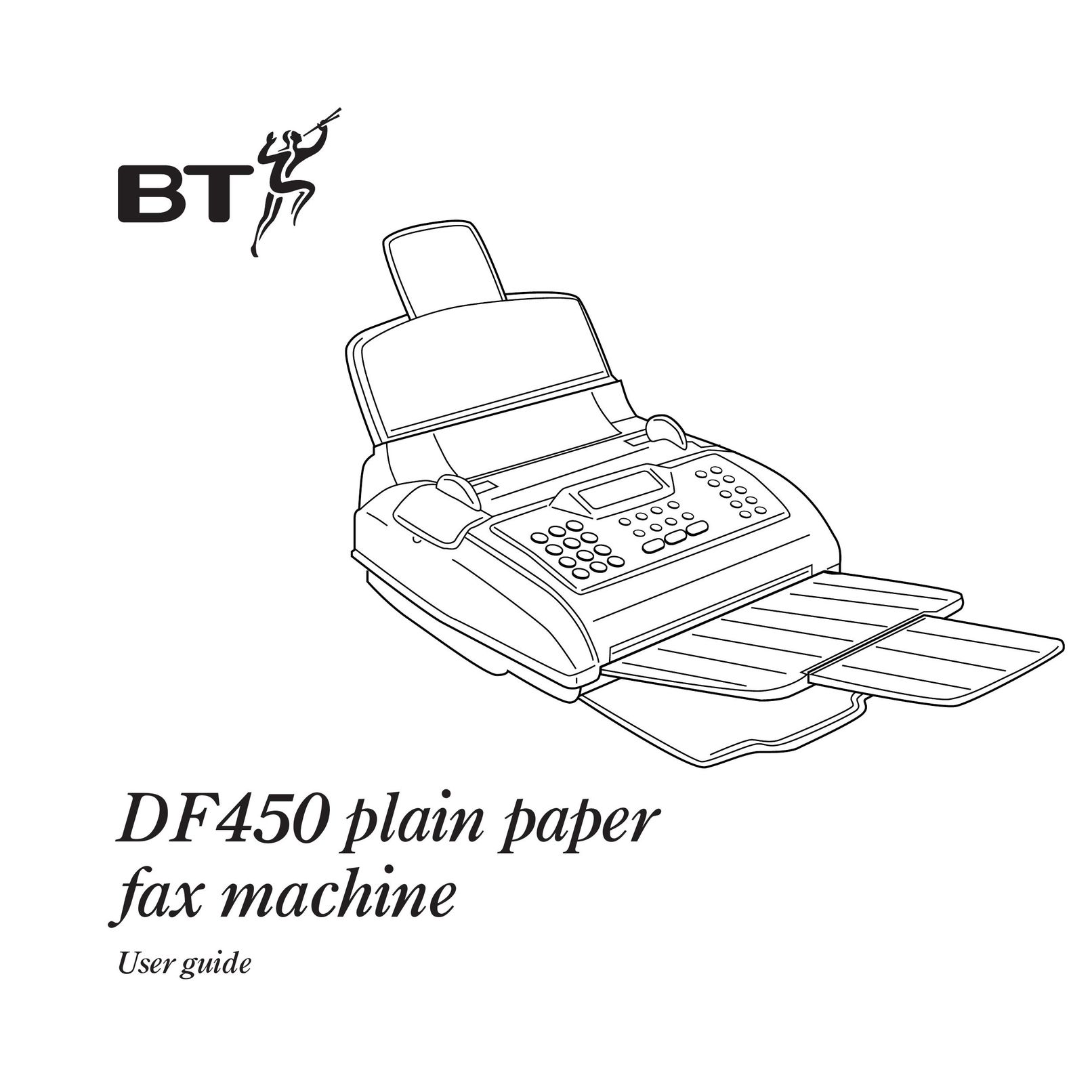BT DF450 Fax Machine User Manual