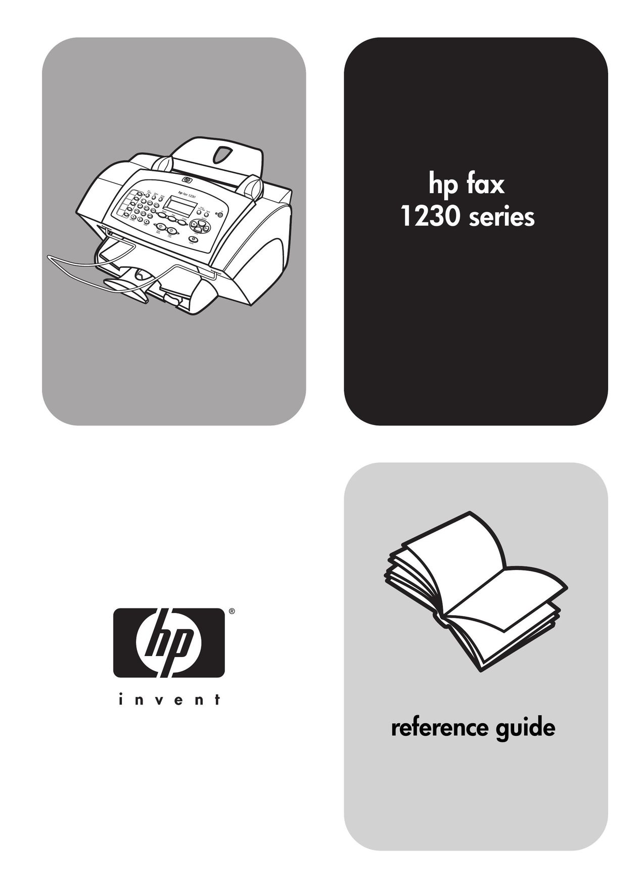 HP (Hewlett-Packard) 1230 SERIES Fax Machine User Manual