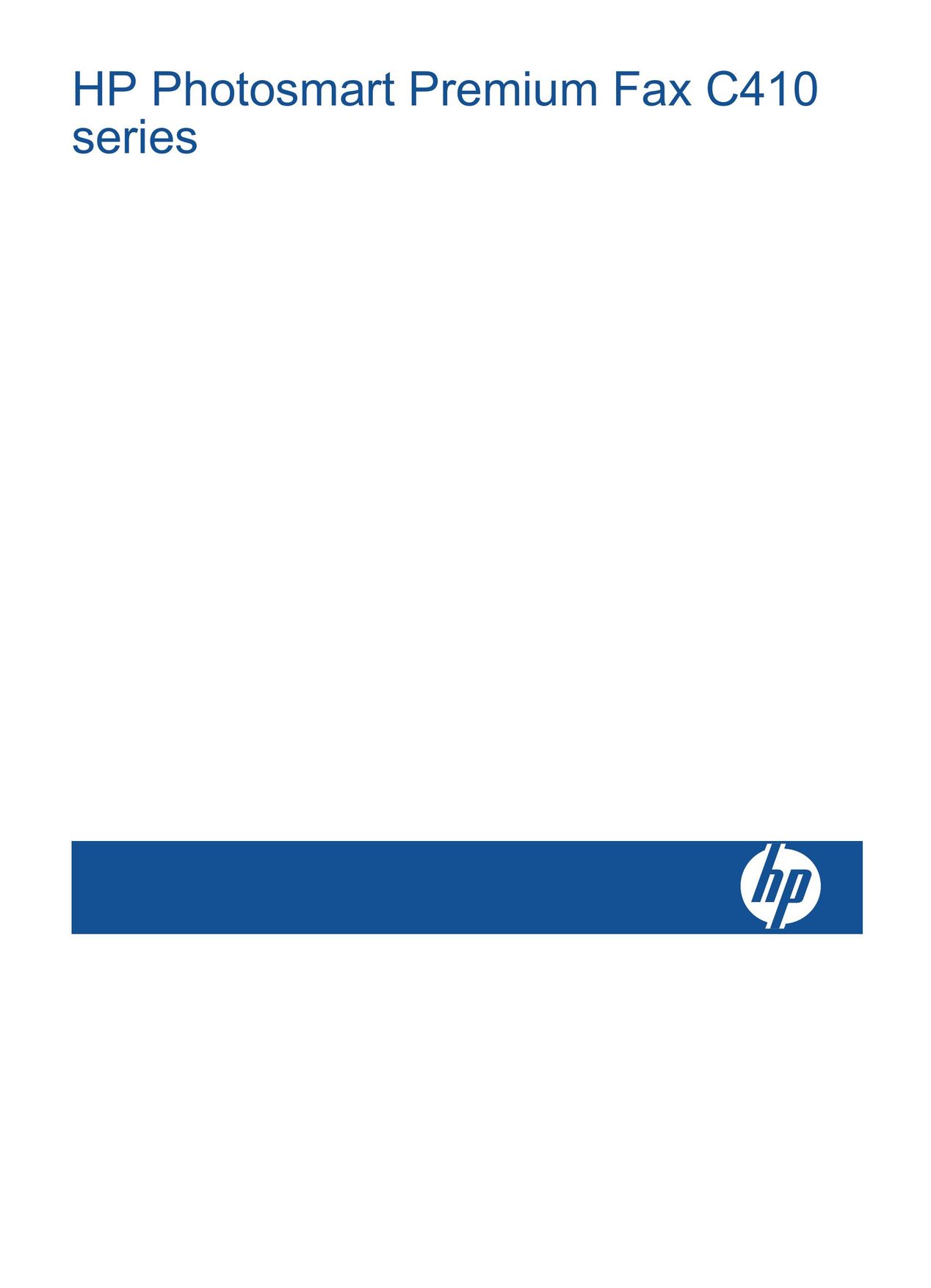 HP (Hewlett-Packard) CQ521A#B1H Fax Machine User Manual