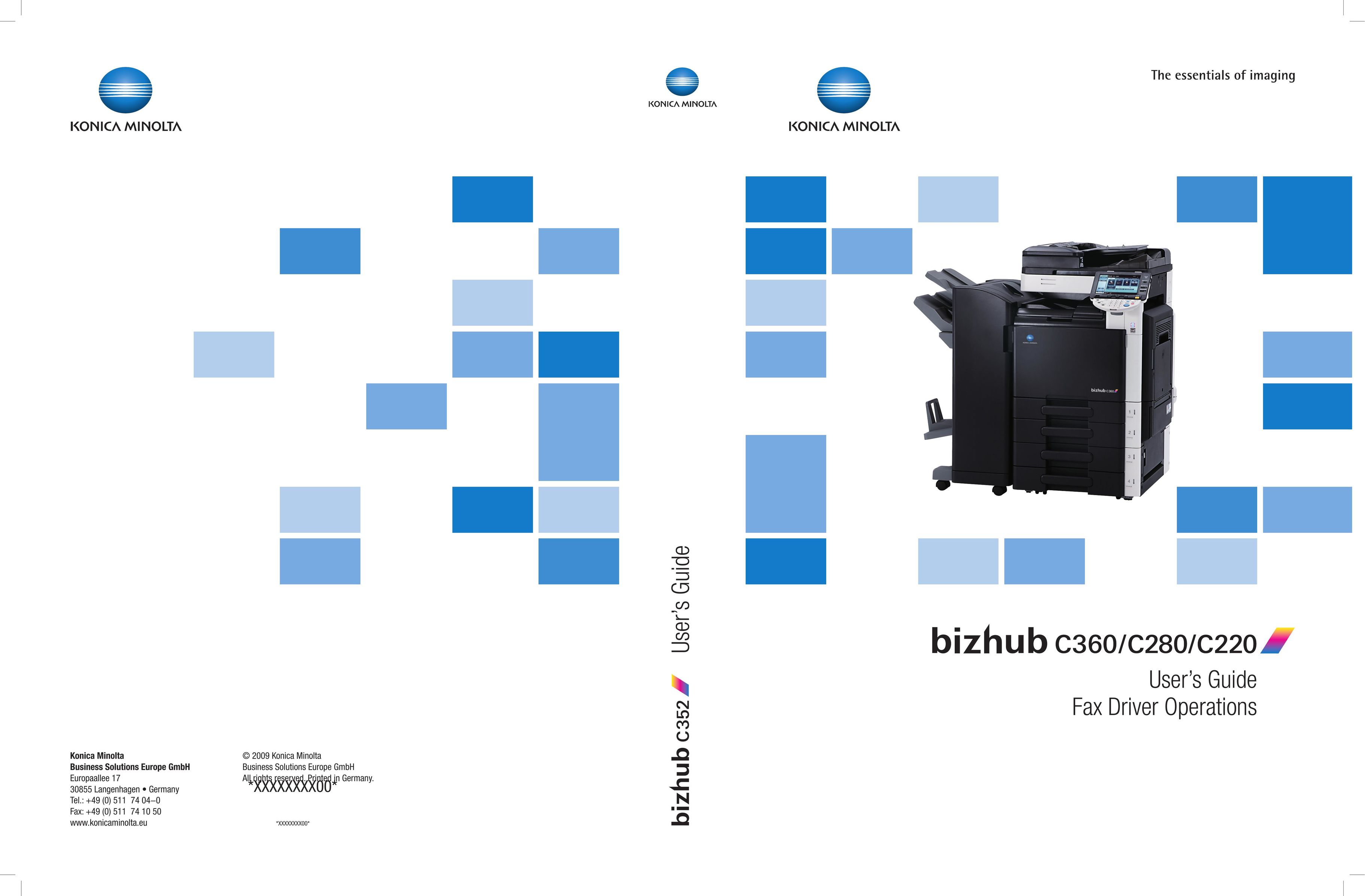 Konica Minolta C280 Fax Machine User Manual